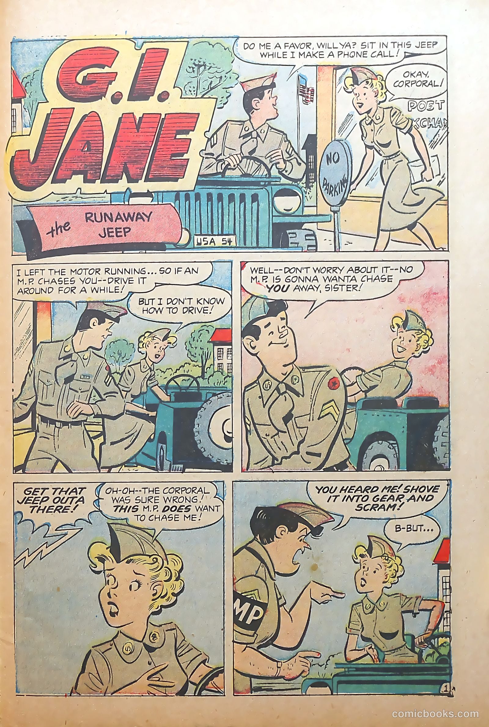 G.I. Jane #10 (1954) — page 29 of 36