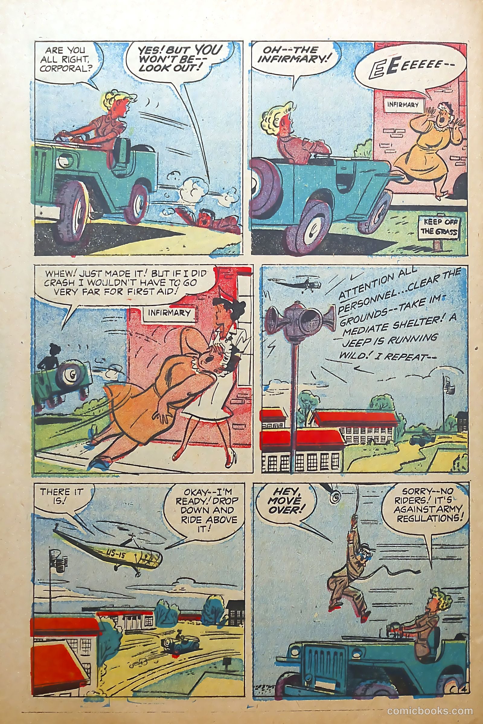 G.I. Jane #10 (1954) — page 32 of 36