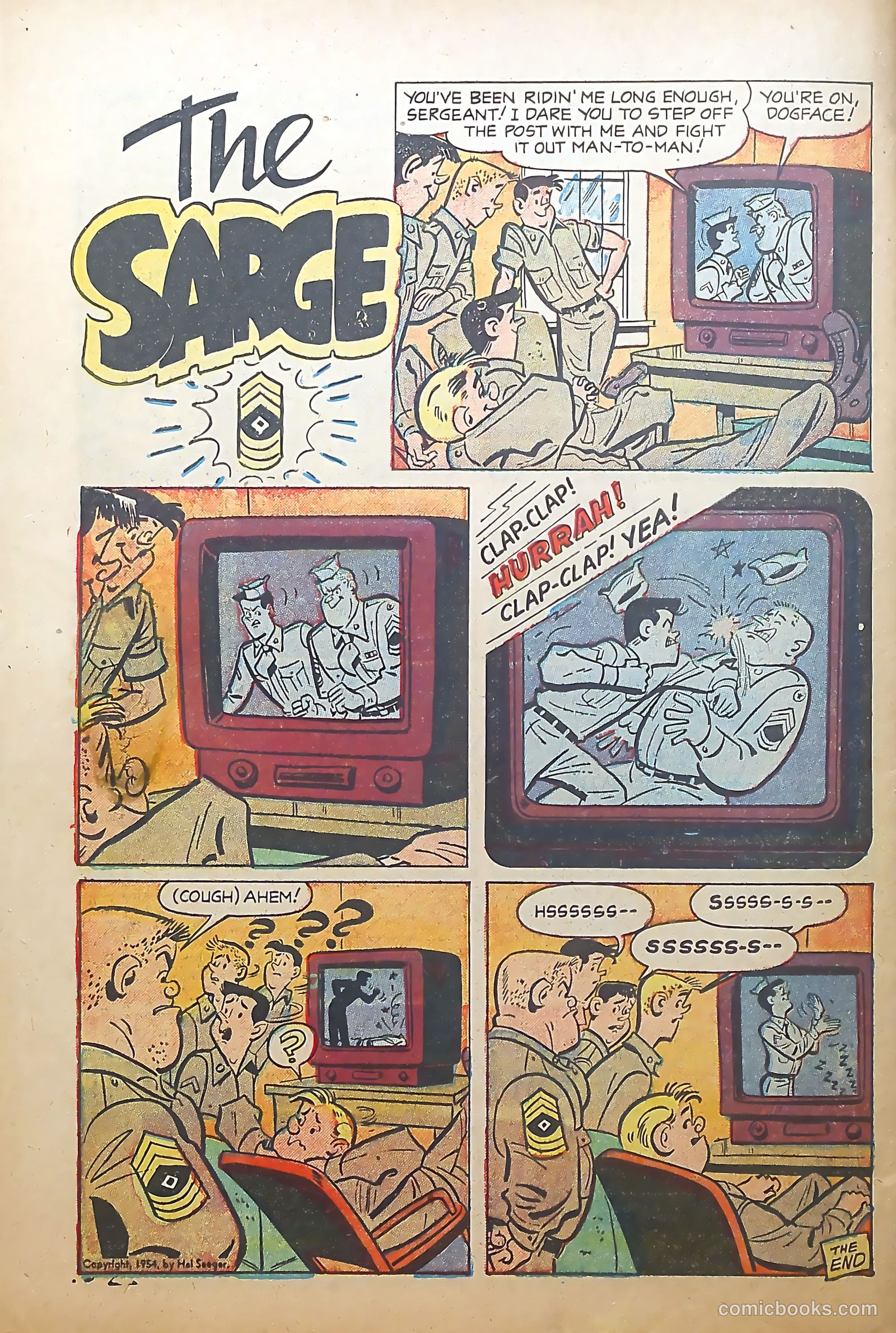 G.I. Jane #10 (1954) — page 34 of 36