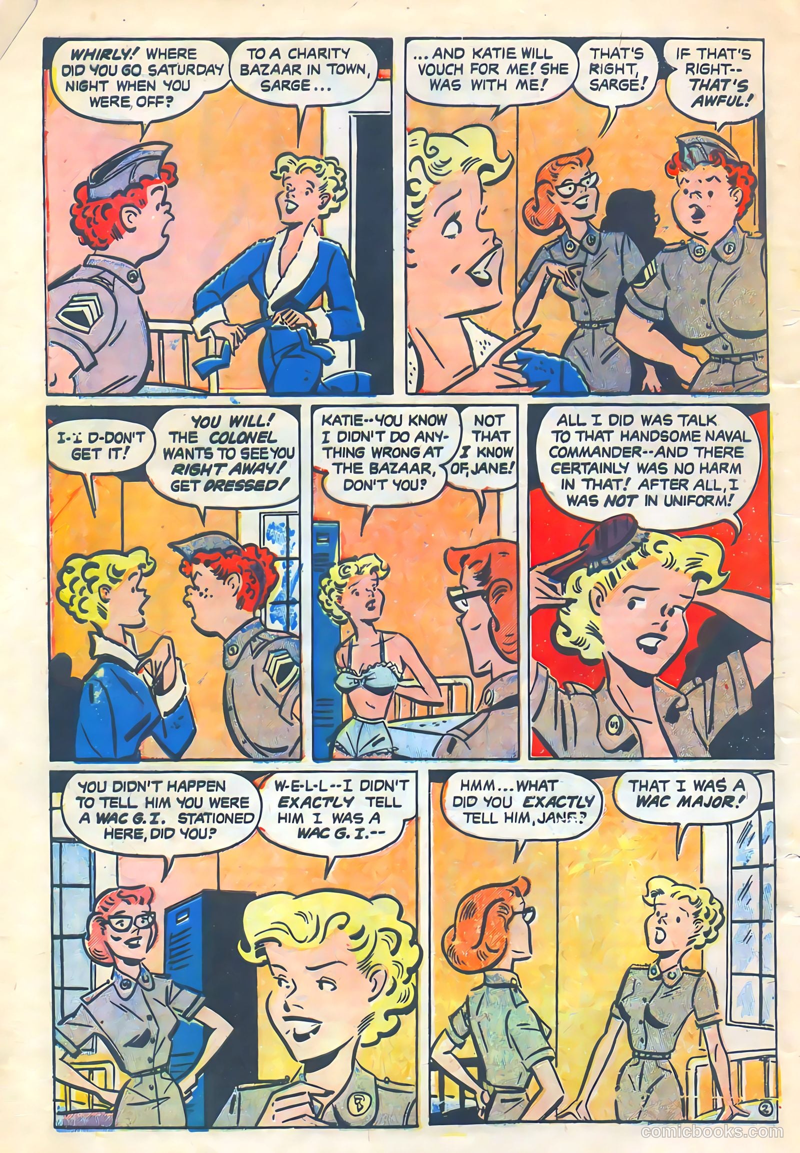 G.I. Jane #5 (1952) — page 3 of 29