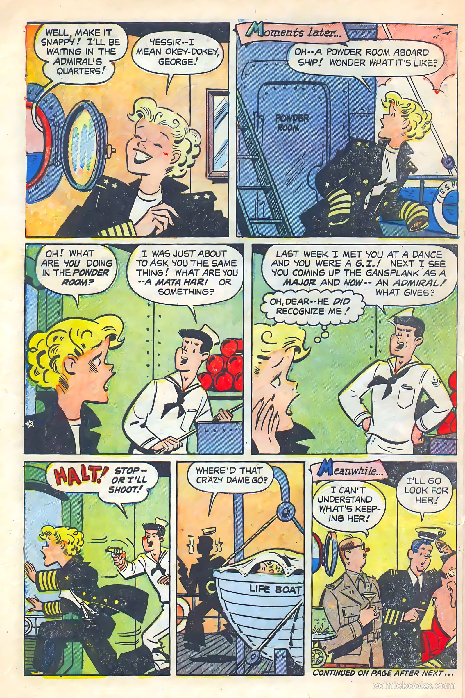 G.I. Jane #5 (1952) — page 7 of 29