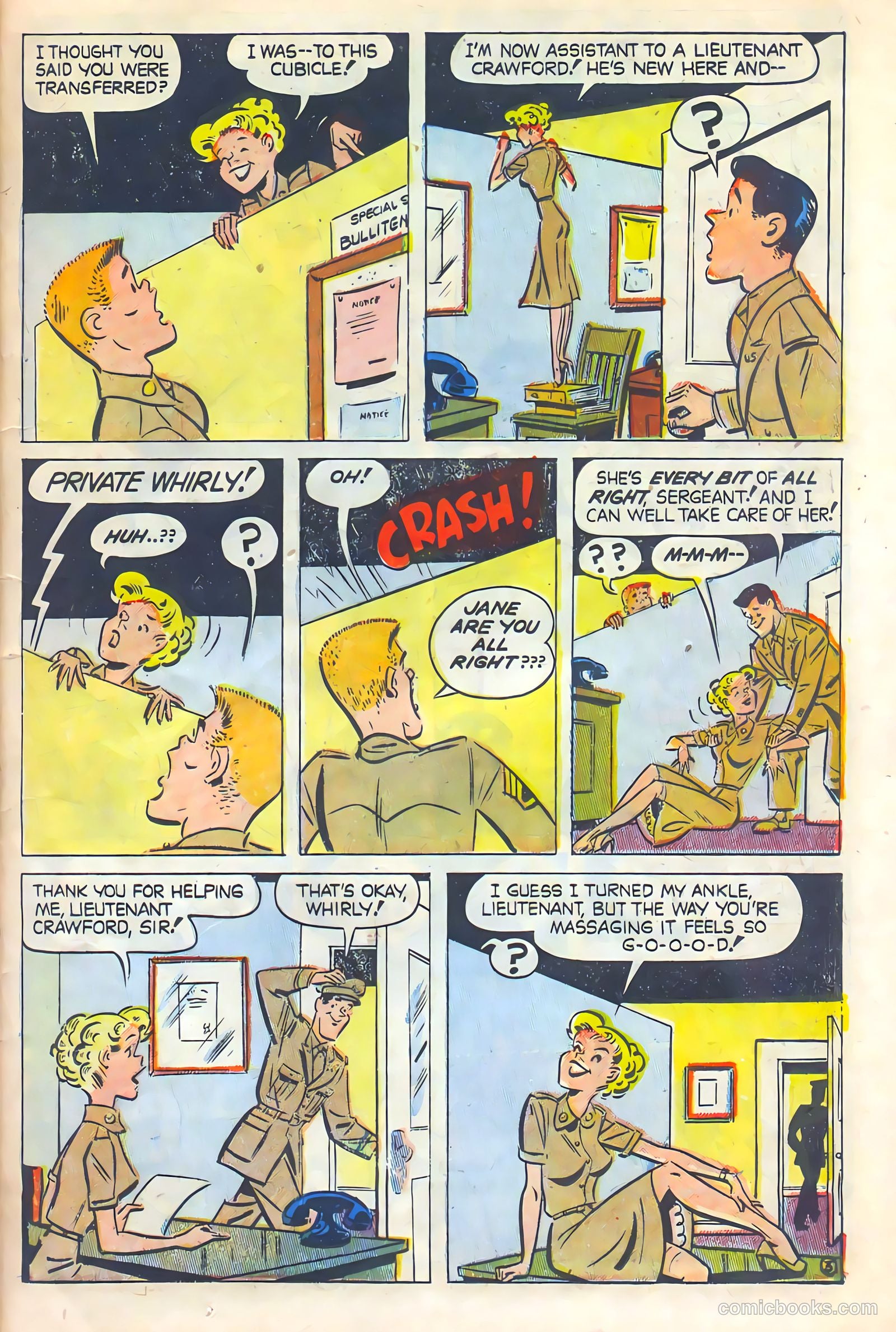 G.I. Jane #5 (1952) — page 12 of 29