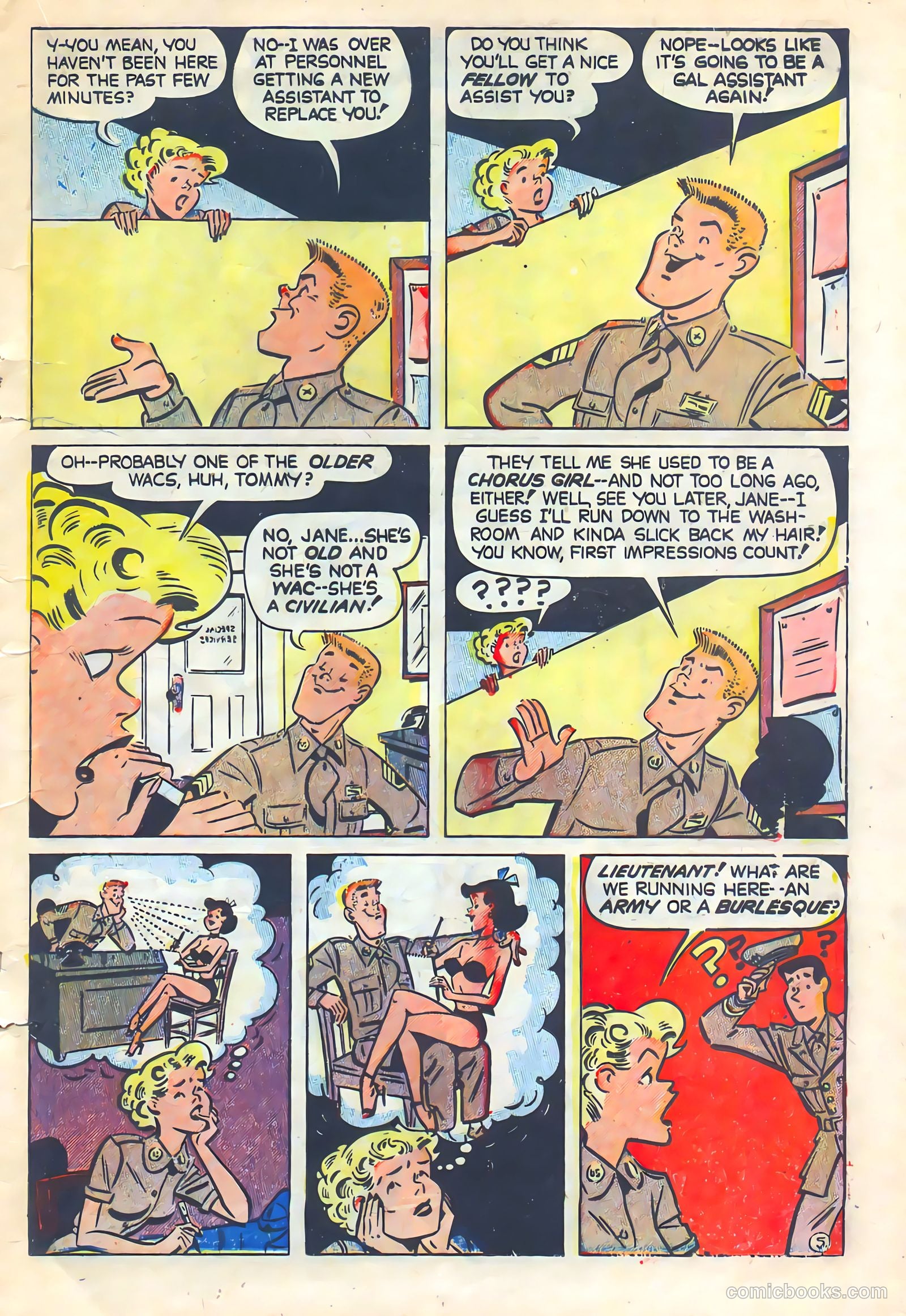 G.I. Jane #5 (1952) — page 14 of 29