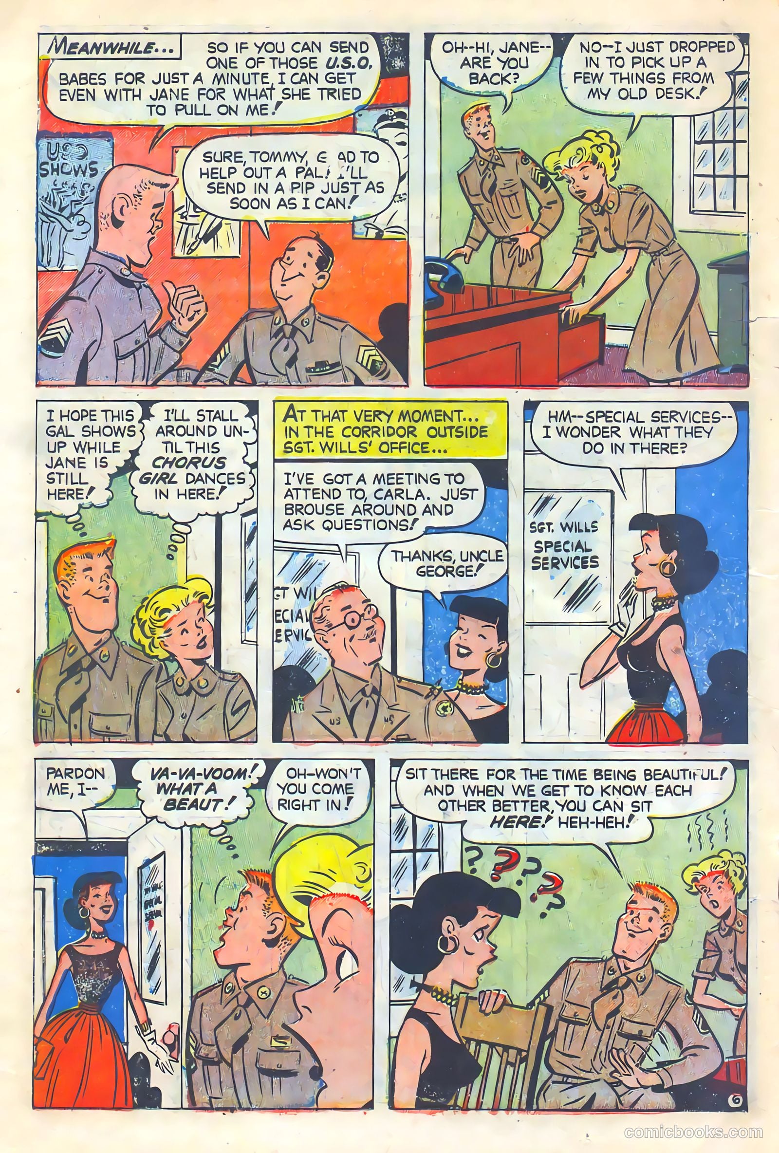 G.I. Jane #5 (1952) — page 15 of 29