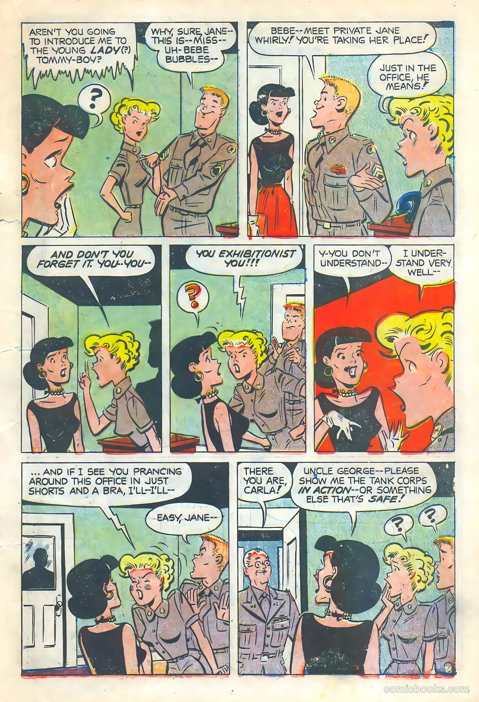 G.I. Jane #5 (1952) — page 16 of 29