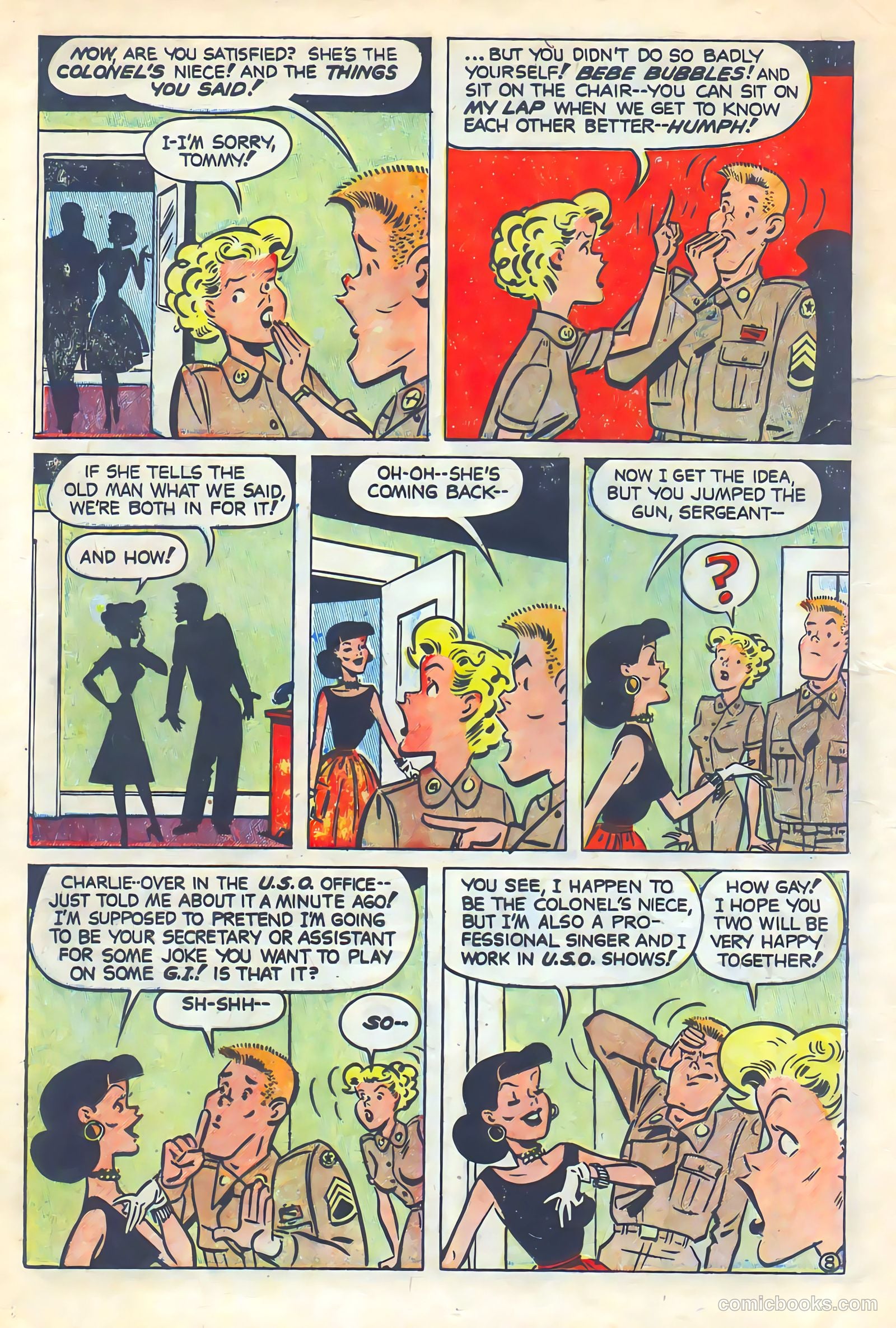 G.I. Jane #5 (1952) — page 17 of 29