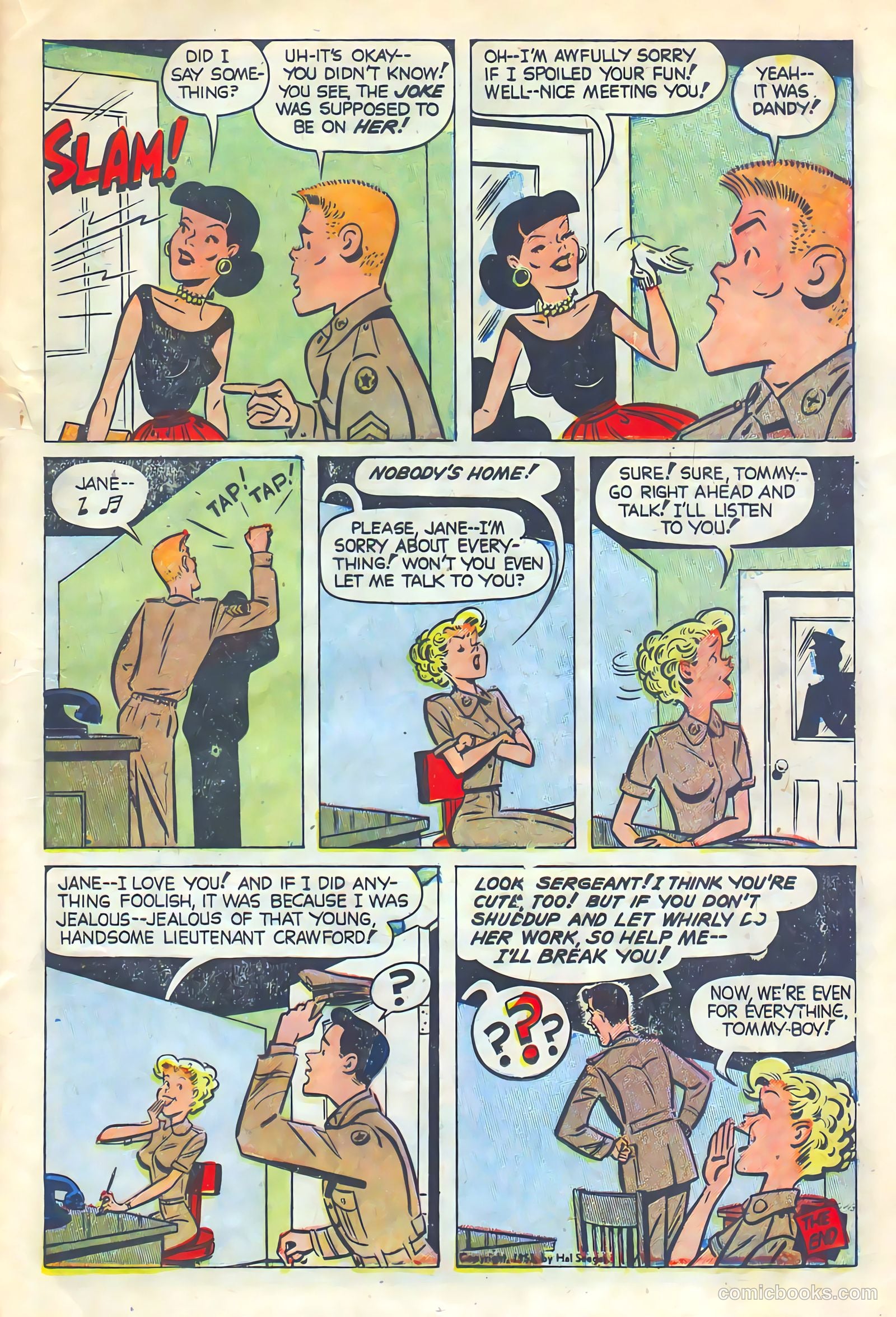 G.I. Jane #5 (1952) — page 18 of 29