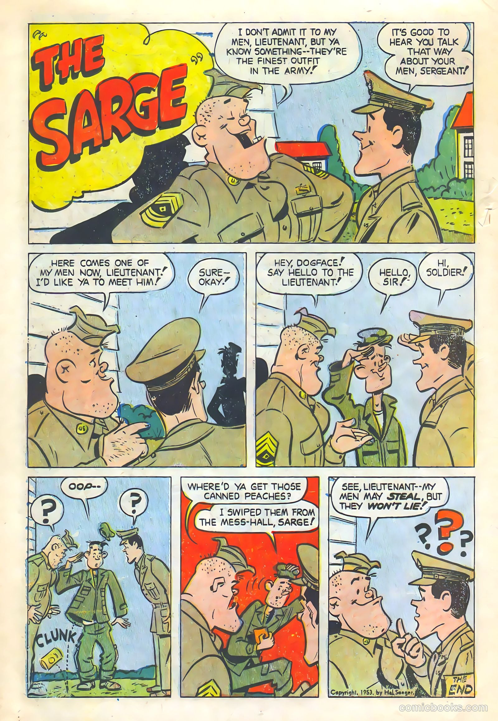 G.I. Jane #5 (1952) — page 19 of 29