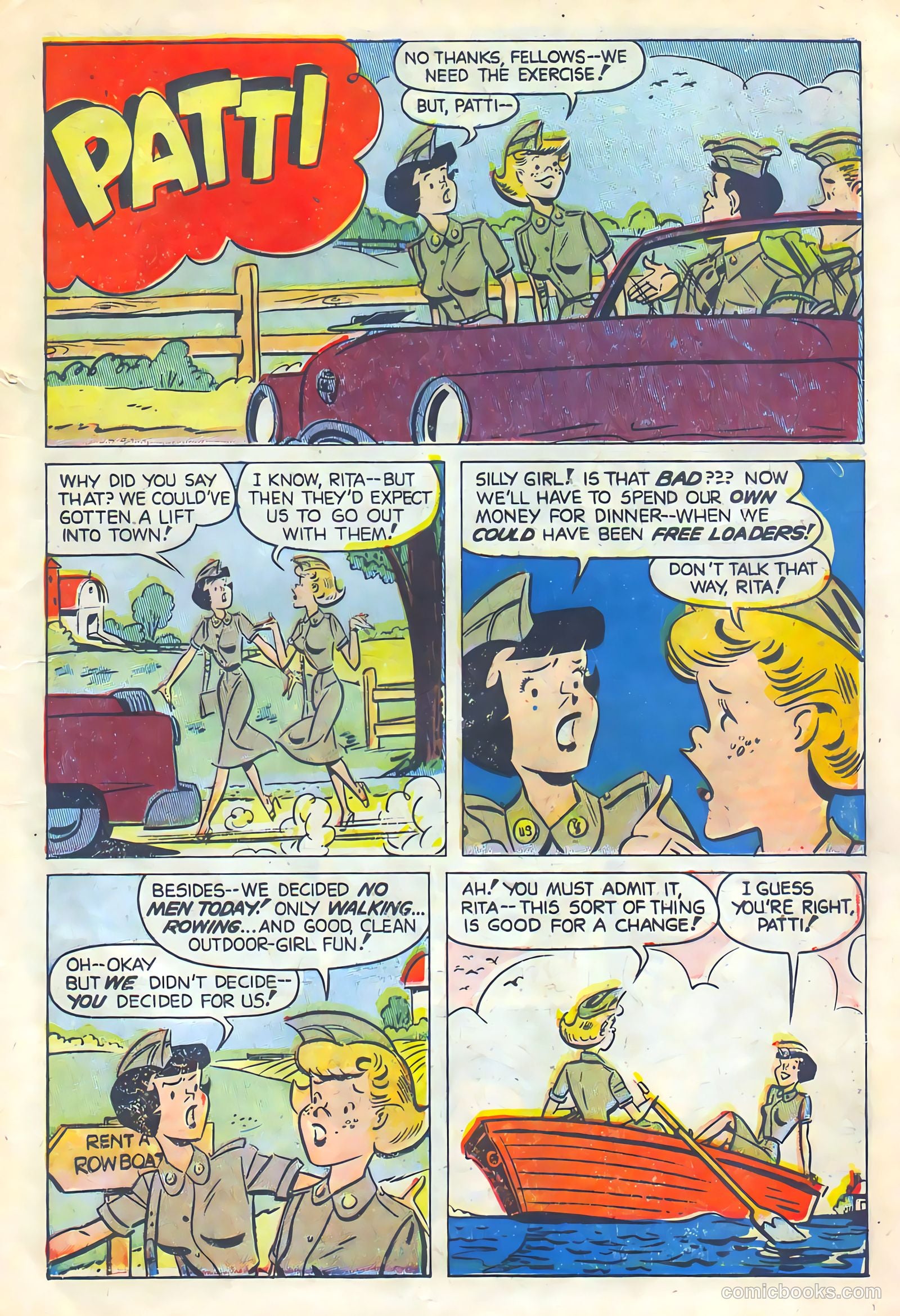 G.I. Jane #5 (1952) — page 20 of 29