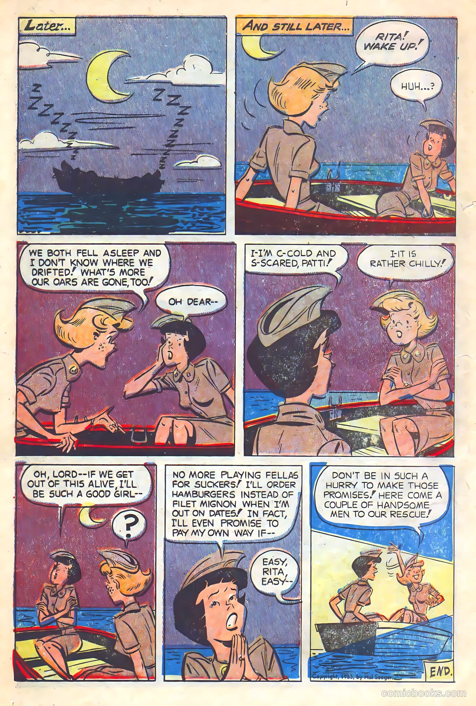G.I. Jane #5 (1952) — page 21 of 29