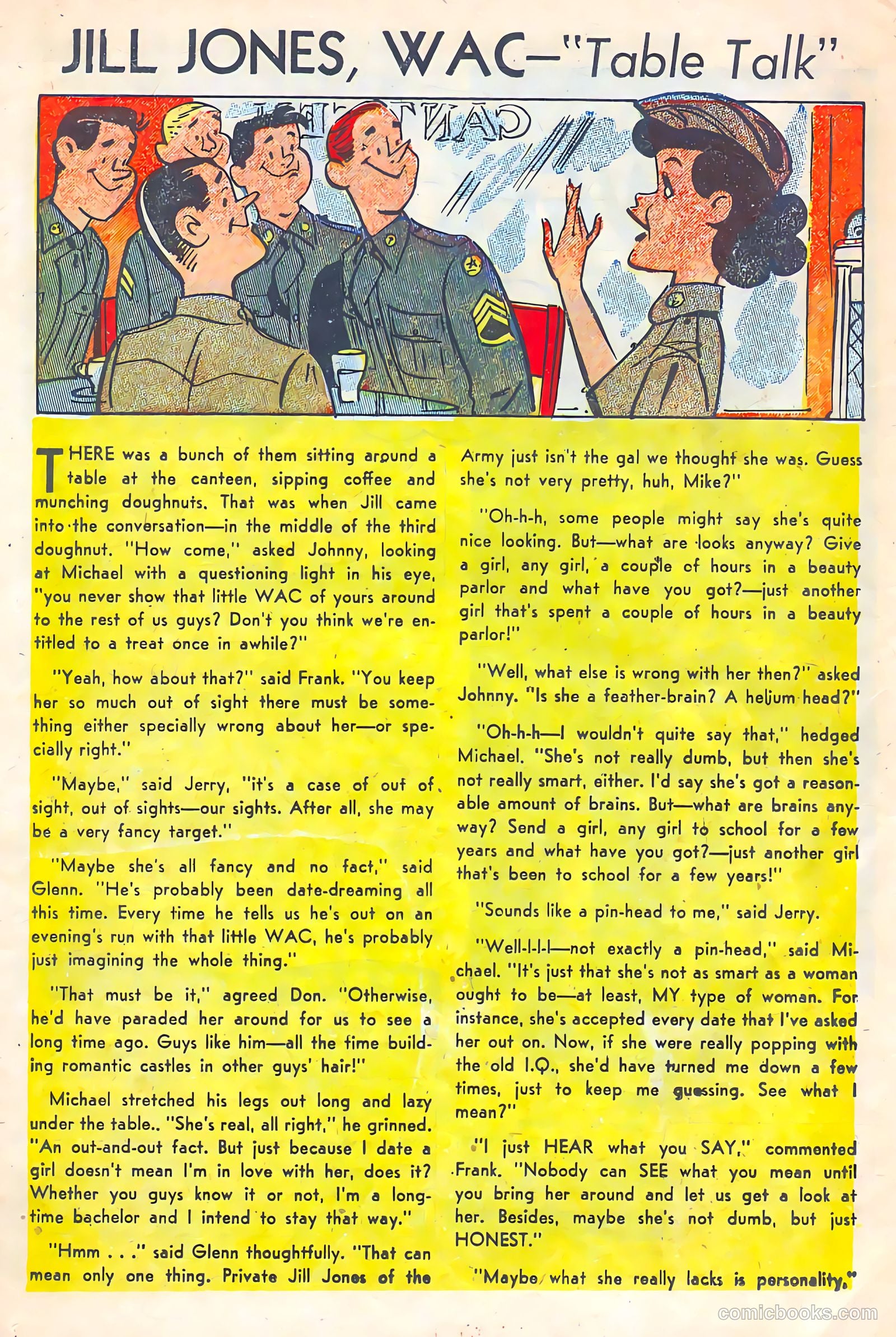 G.I. Jane #5 (1952) — page 22 of 29