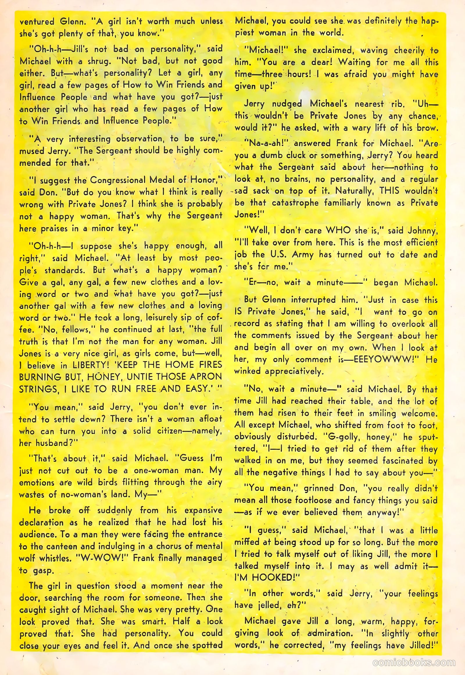 G.I. Jane #5 (1952) — page 23 of 29