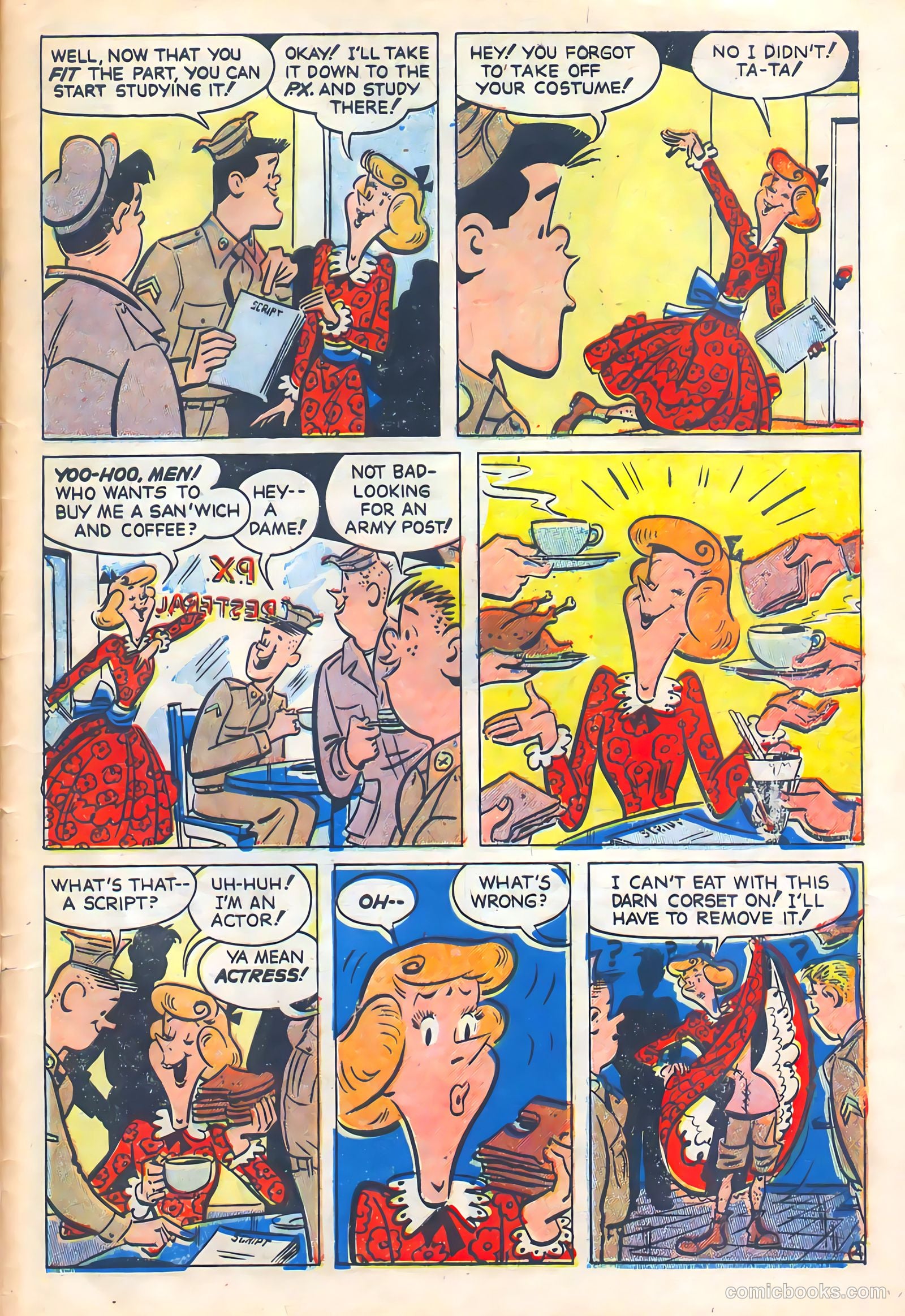 G.I. Jane #5 (1952) — page 28 of 29
