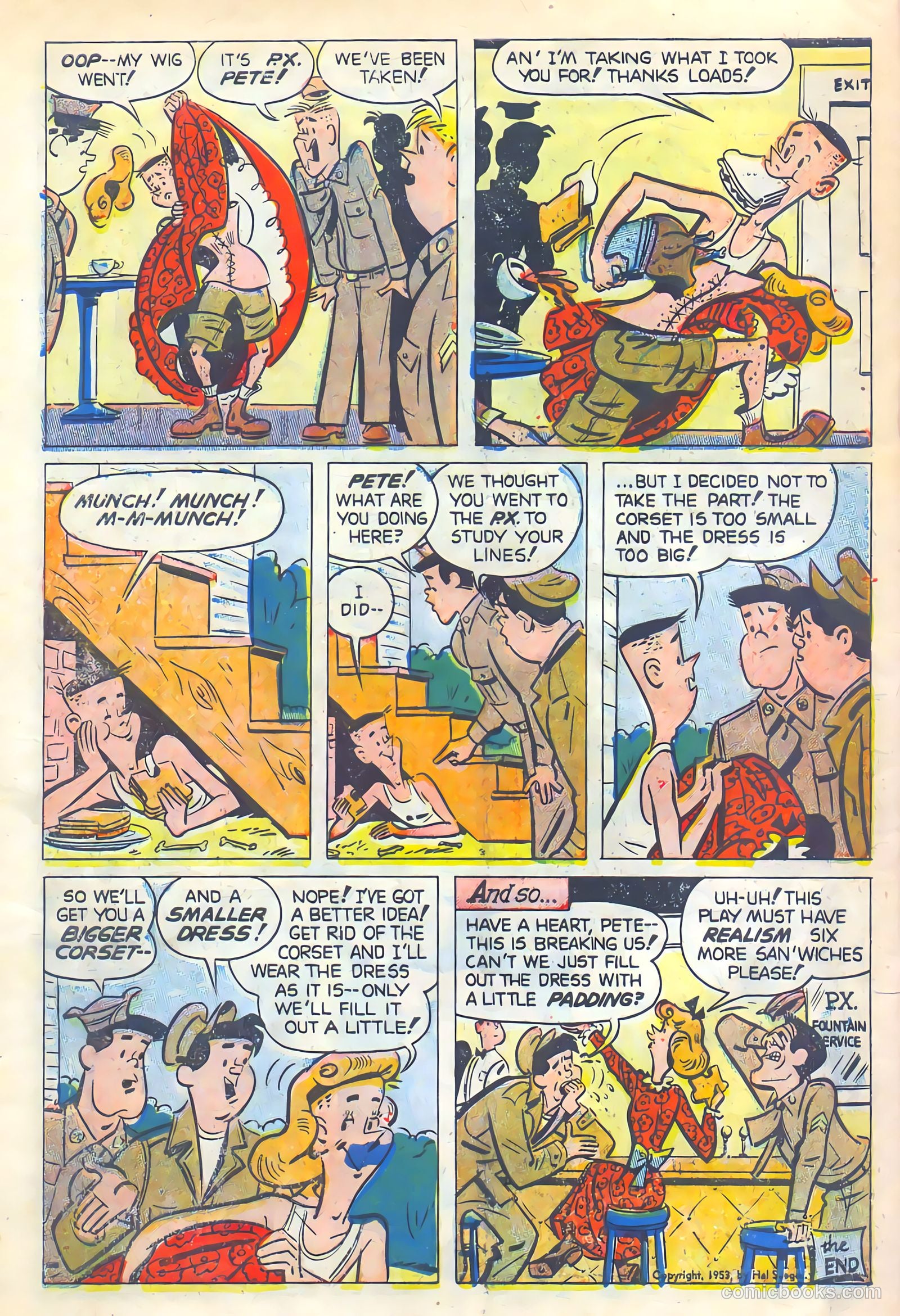 G.I. Jane #5 (1952) — page 29 of 29