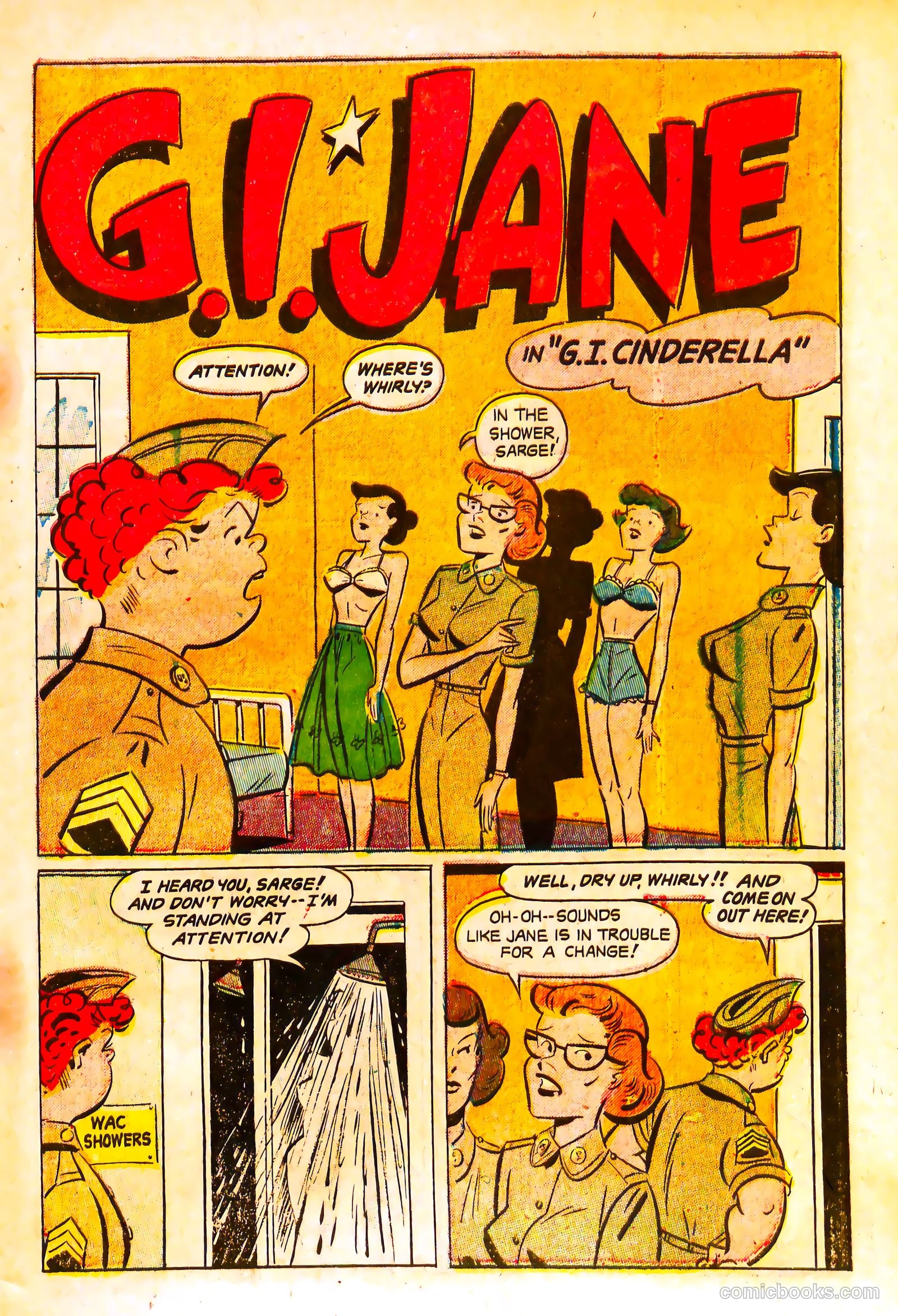 G.I. Jane #5 (1954) — page 3 of 36