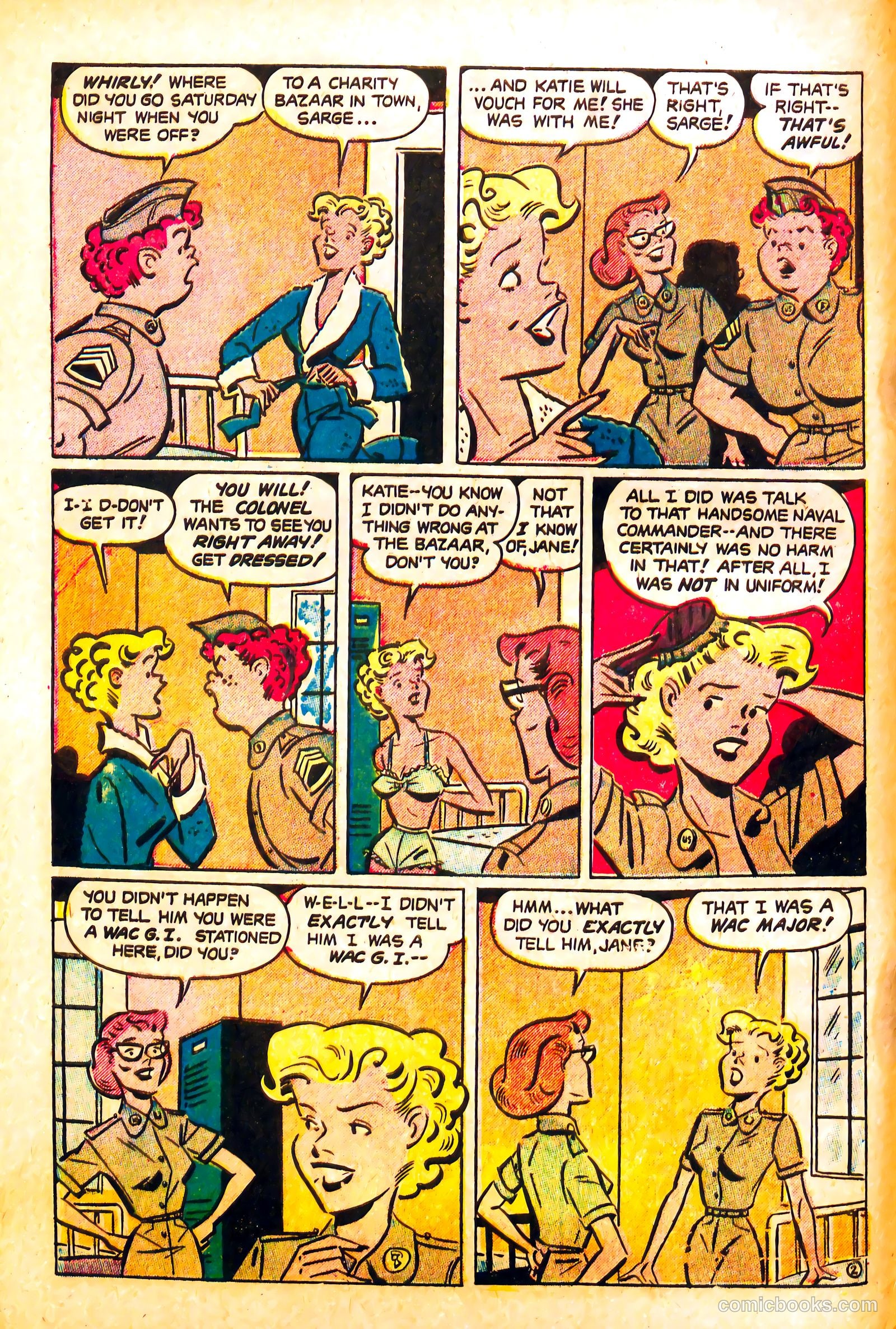 G.I. Jane #5 (1954) — page 4 of 36