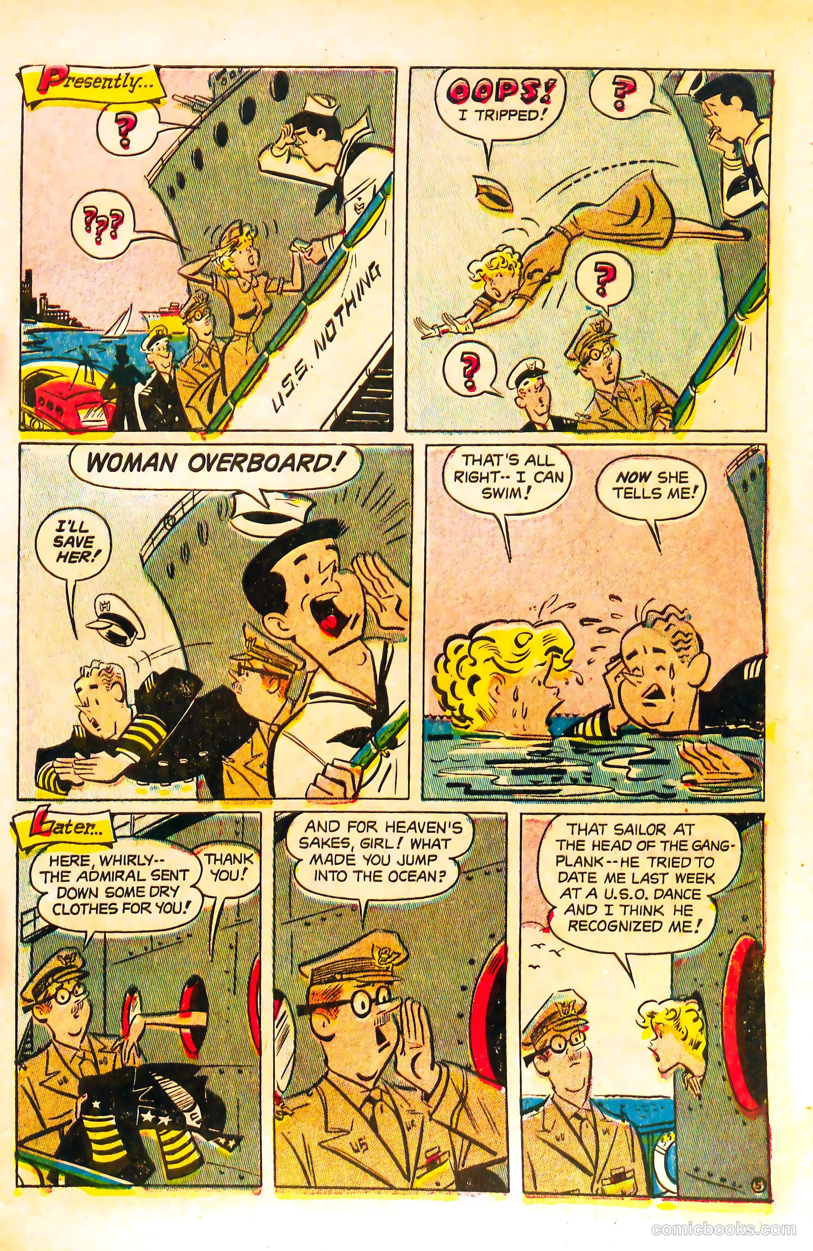 G.I. Jane #5 (1954) — page 7 of 36