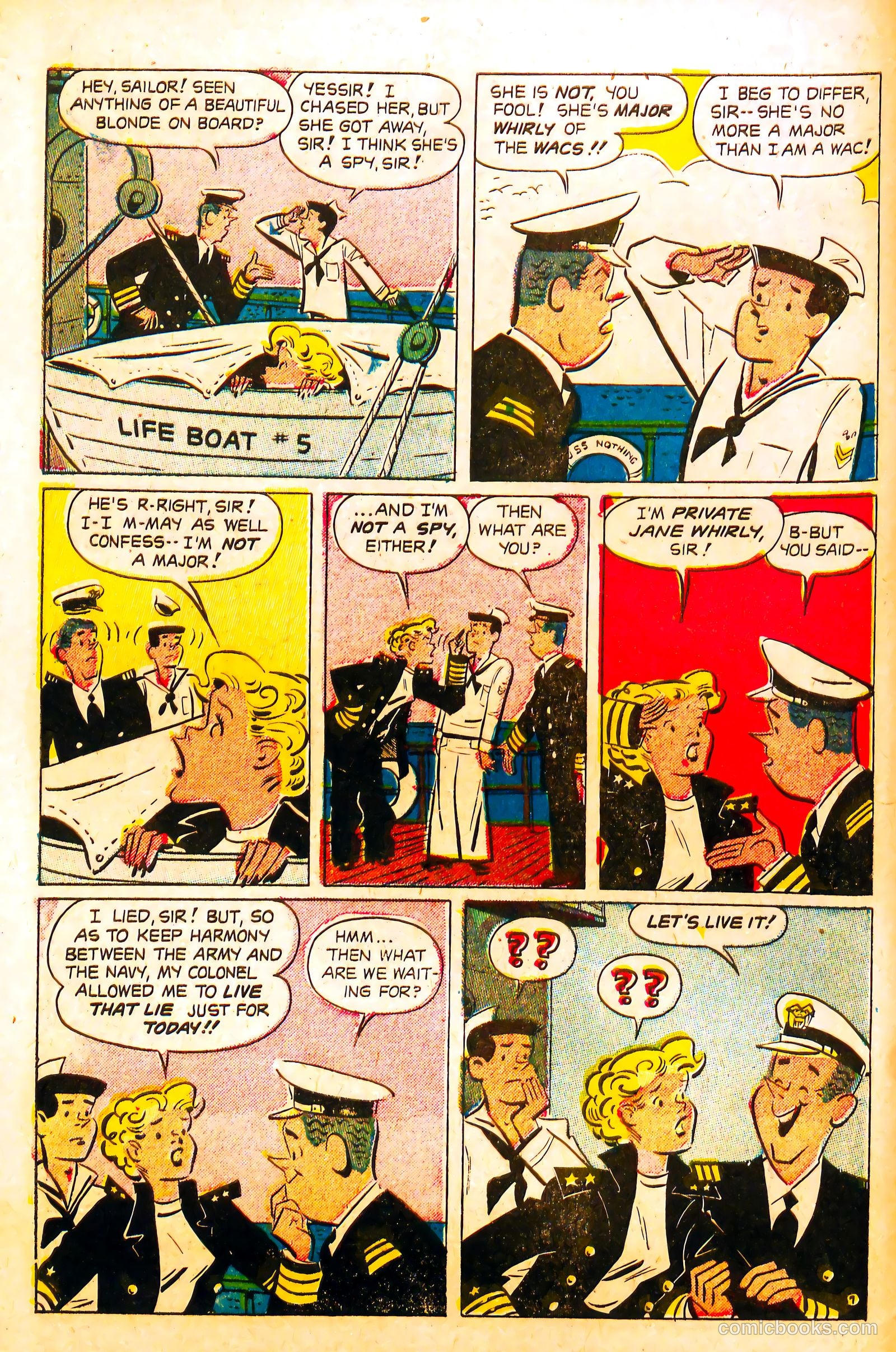 G.I. Jane #5 (1954) — page 10 of 36