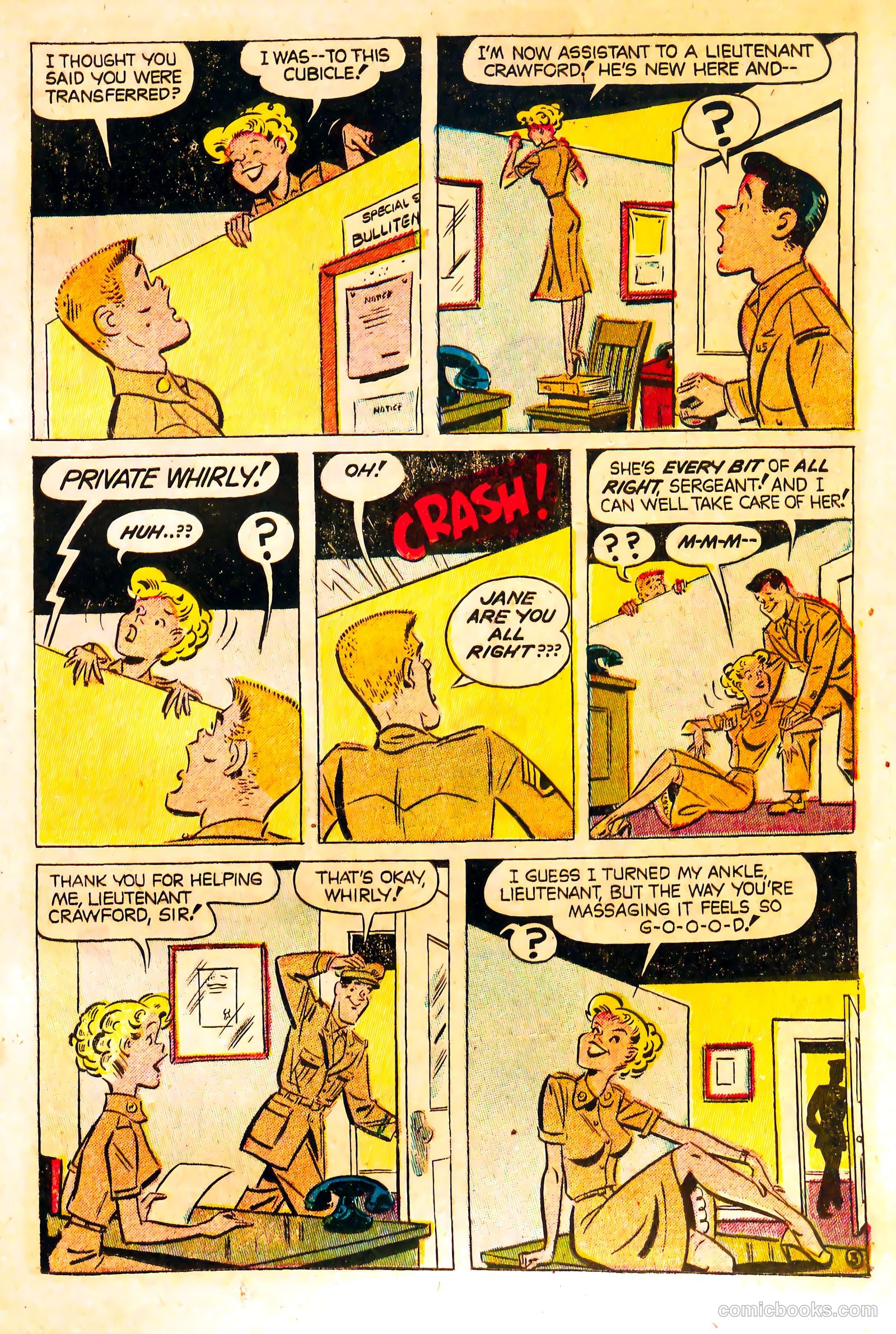 G.I. Jane #5 (1954) — page 15 of 36