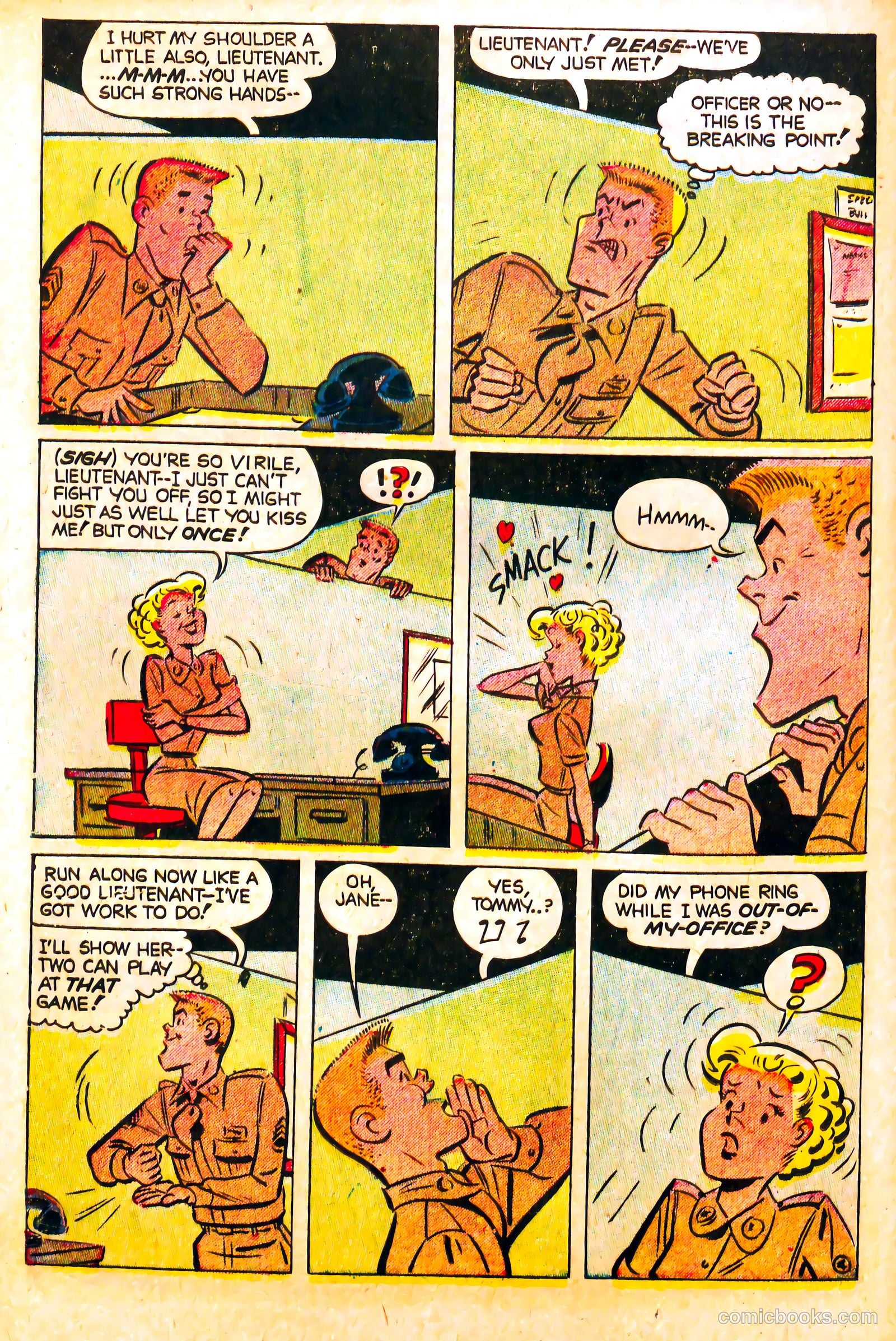 G.I. Jane #5 (1954) — page 16 of 36