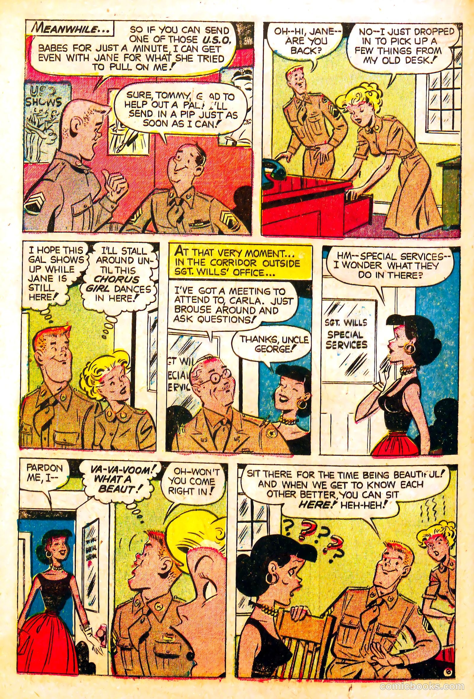 G.I. Jane #5 (1954) — page 18 of 36