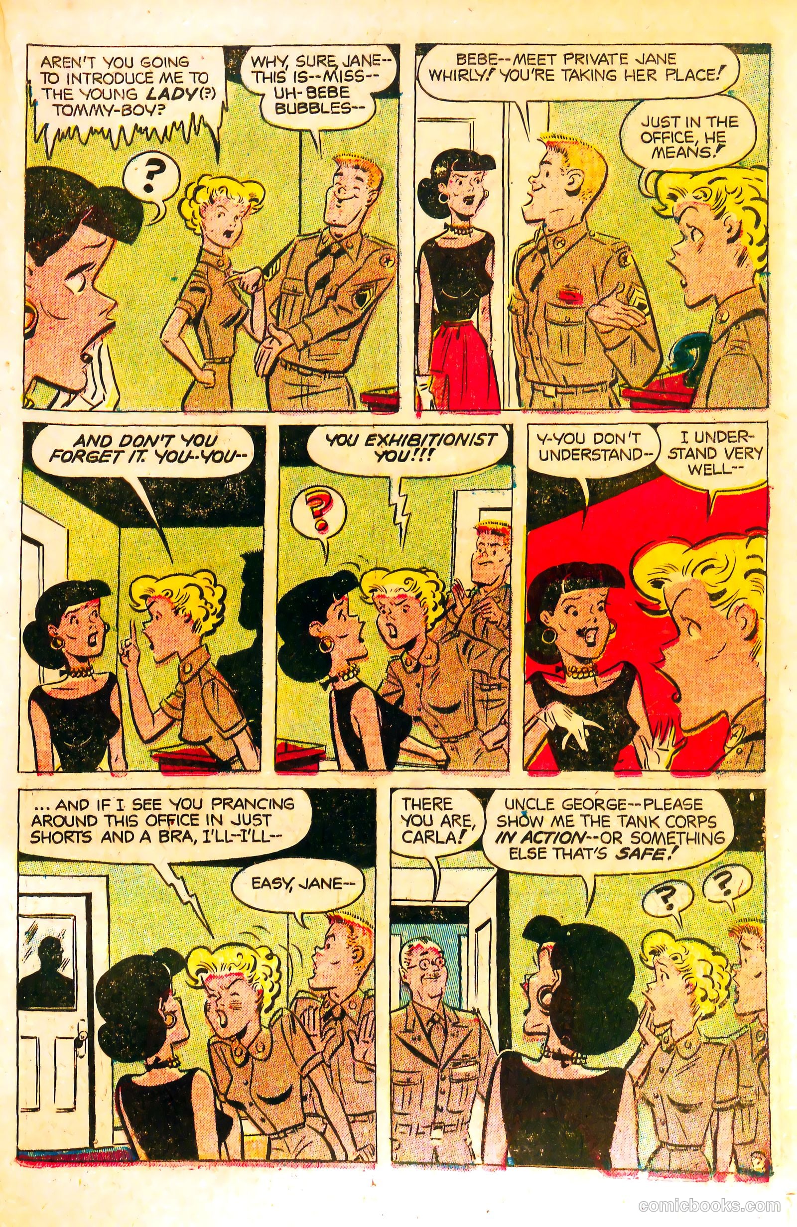 G.I. Jane #5 (1954) — page 19 of 36