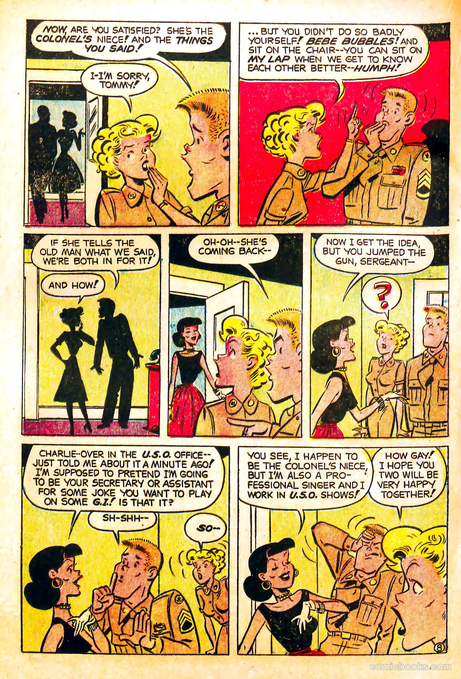 G.I. Jane #5 (1954) — page 20 of 36