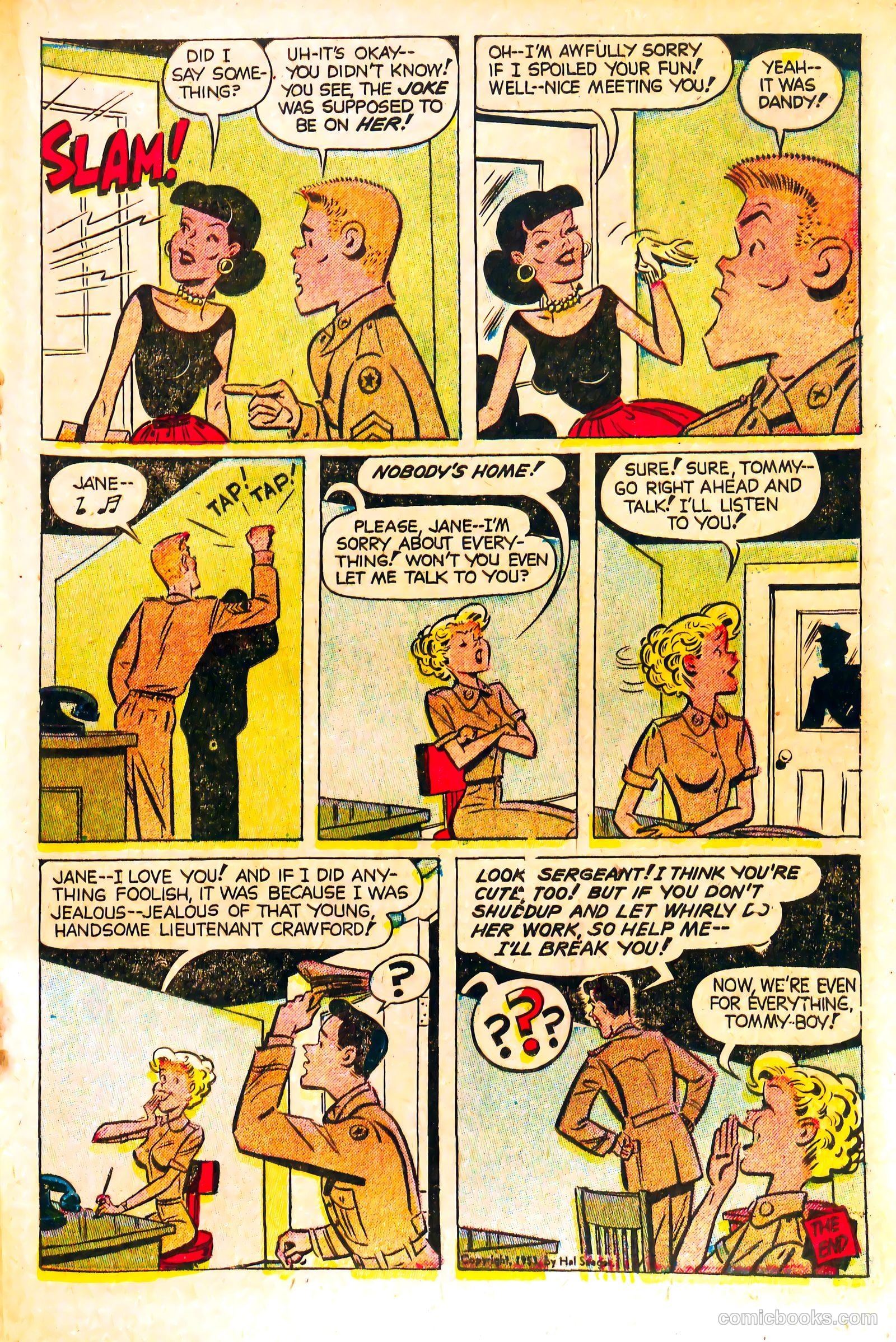 G.I. Jane #5 (1954) — page 21 of 36