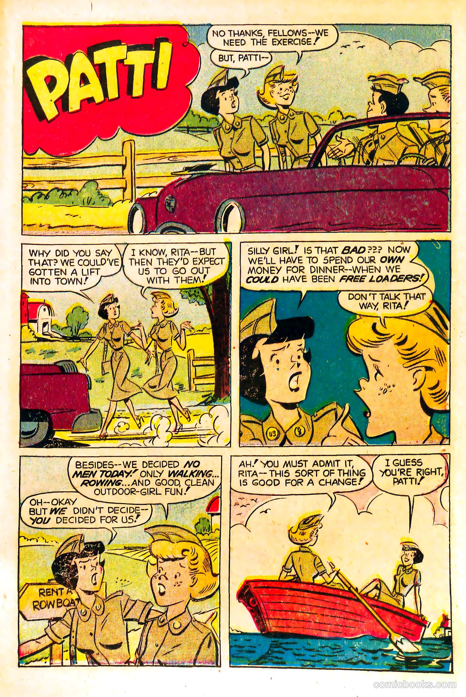 G.I. Jane #5 (1954) — page 23 of 36