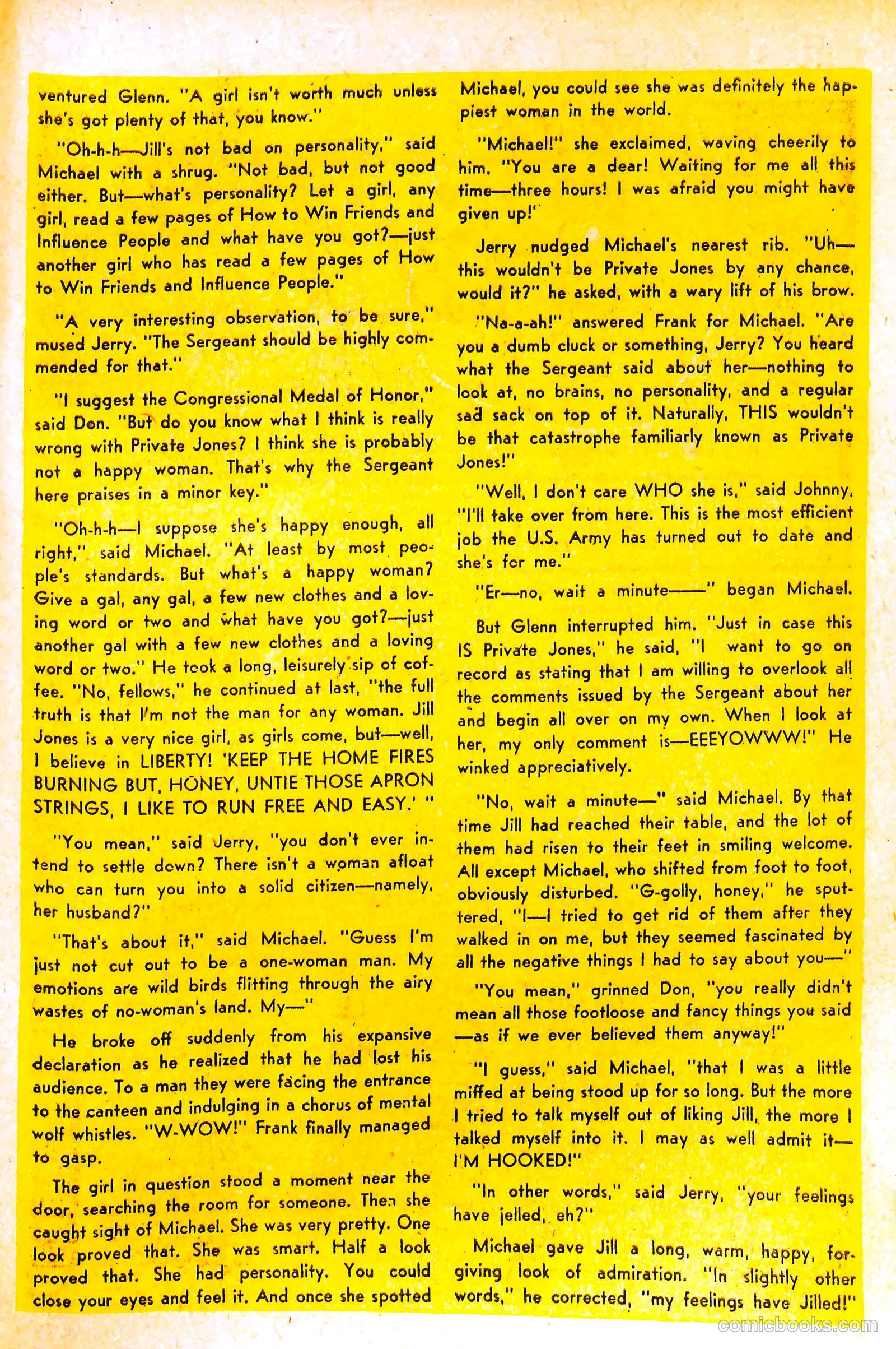 G.I. Jane #5 (1954) — page 27 of 36