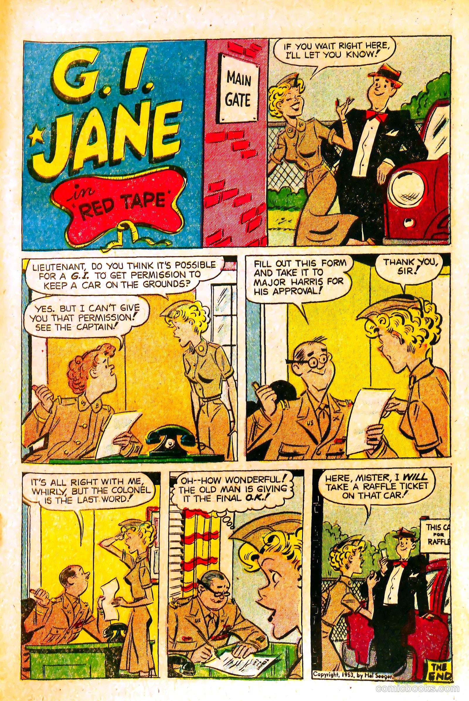 G.I. Jane #5 (1954) — page 29 of 36