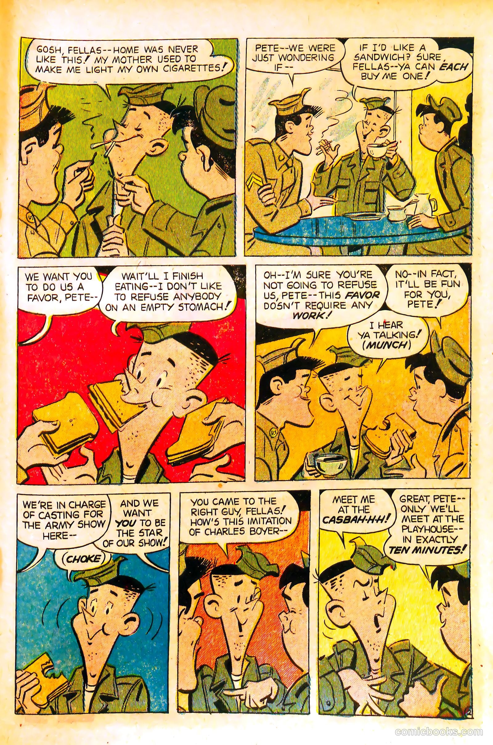G.I. Jane #5 (1954) — page 31 of 36