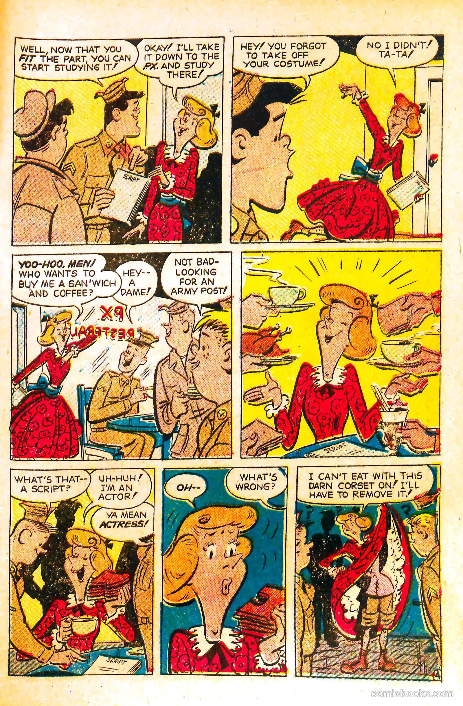 G.I. Jane #5 (1954) — page 33 of 36