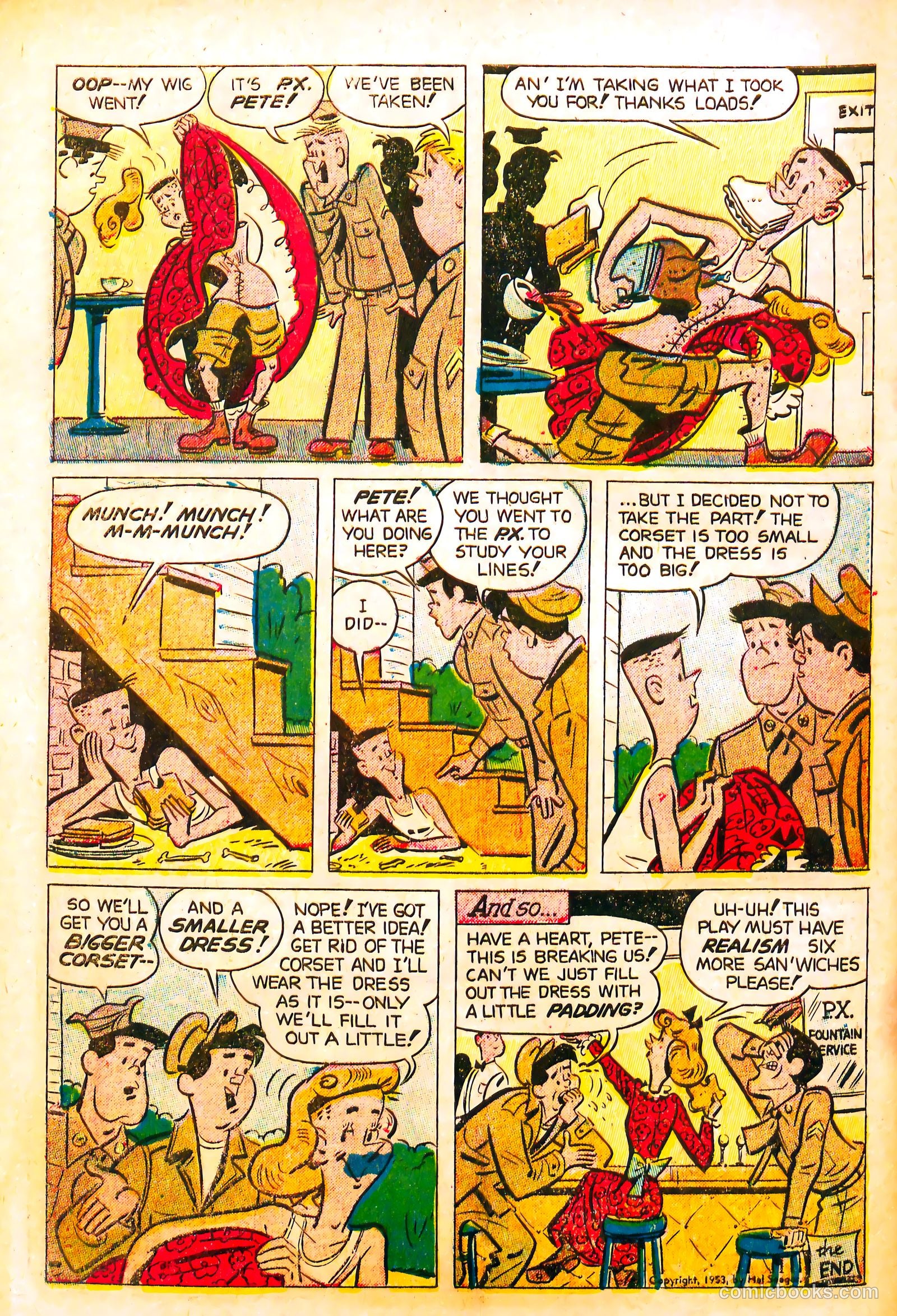 G.I. Jane #5 (1954) — page 34 of 36