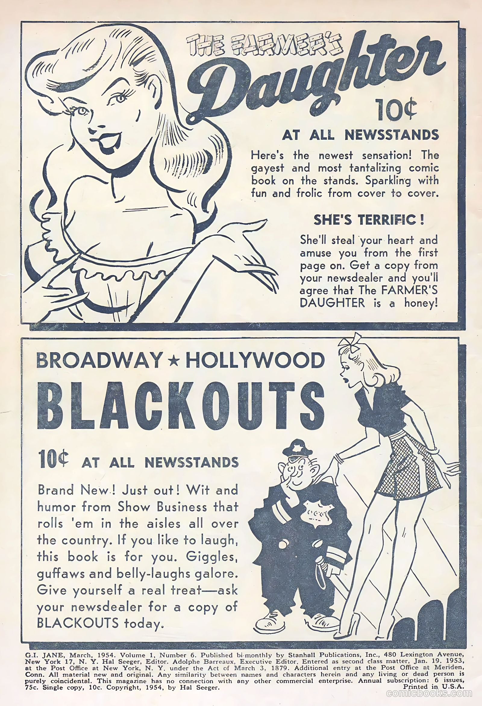G.I. Jane #6 (1954) — page 2 of 36