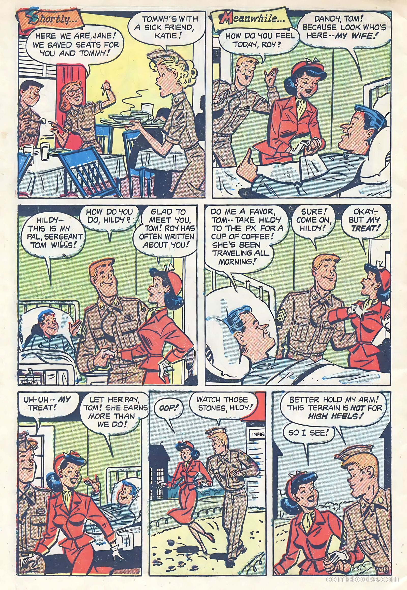 G.I. Jane #6 (1954) — page 4 of 36