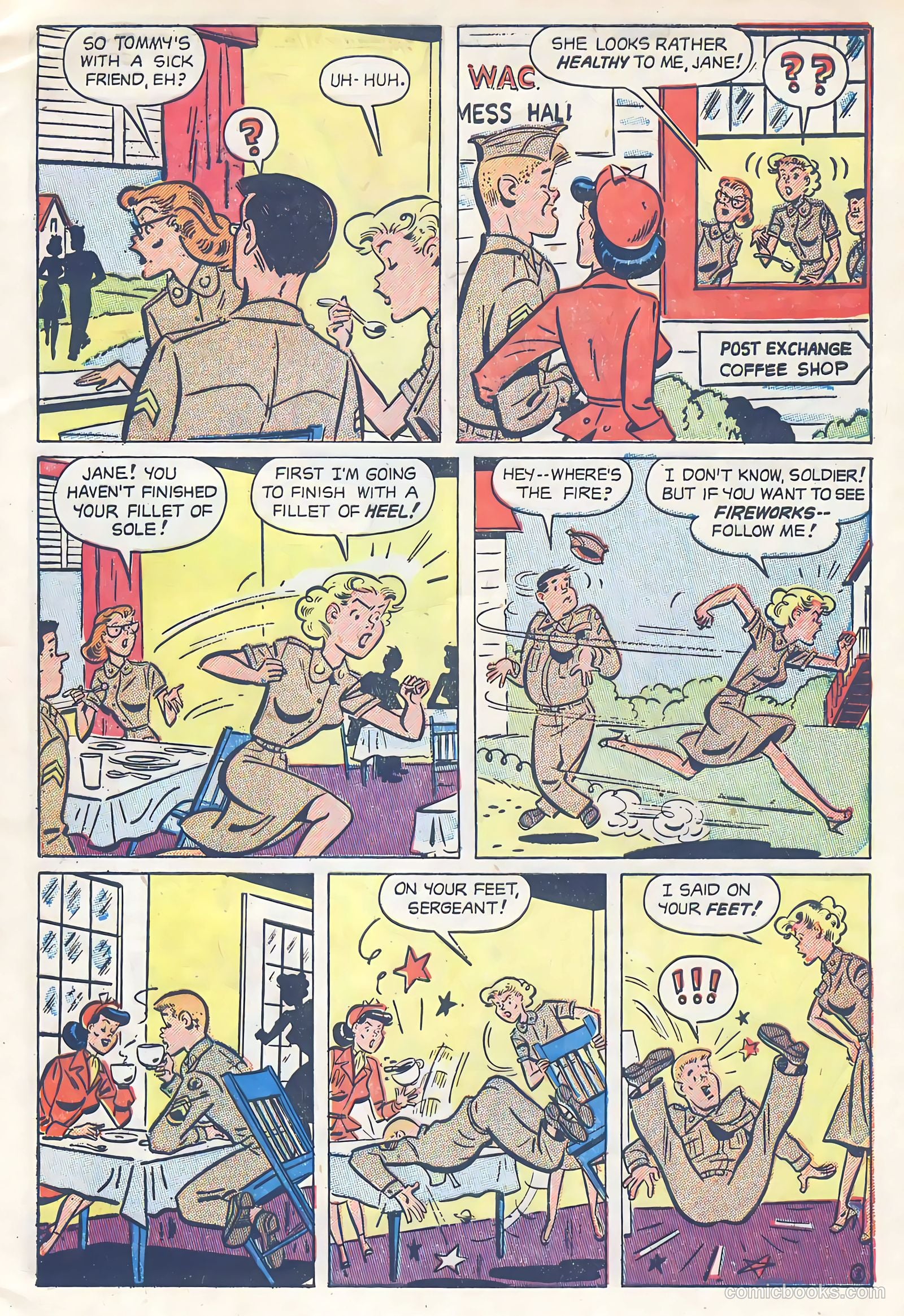 G.I. Jane #6 (1954) — page 5 of 36