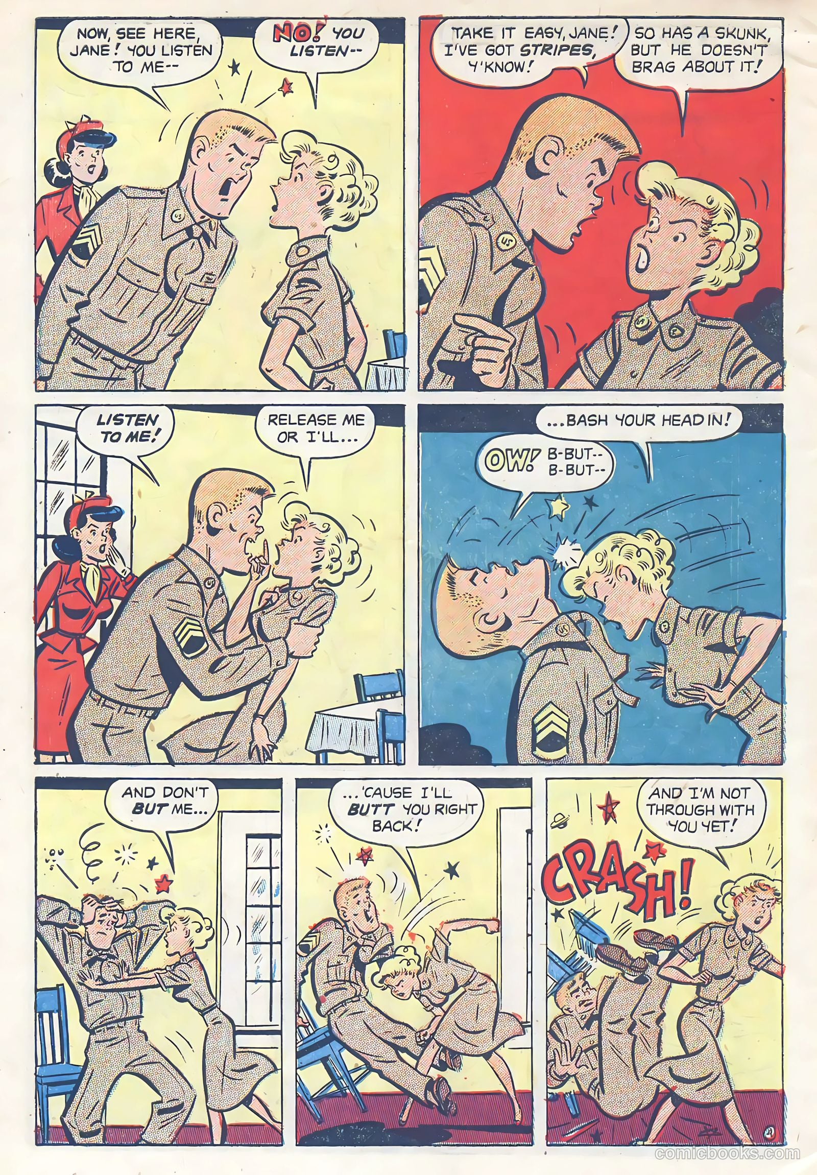 G.I. Jane #6 (1954) — page 6 of 36