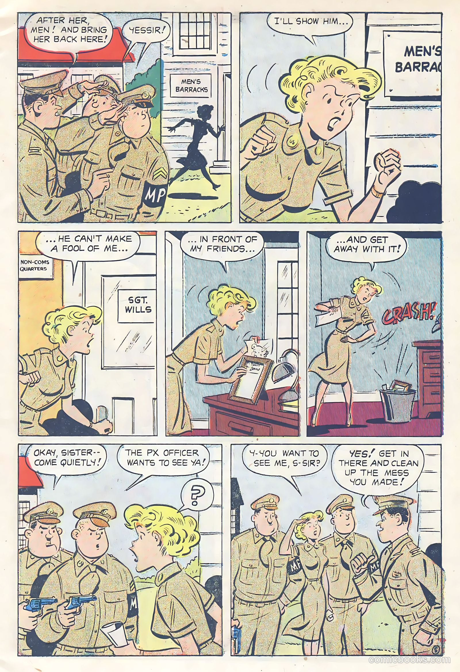 G.I. Jane #6 (1954) — page 7 of 36