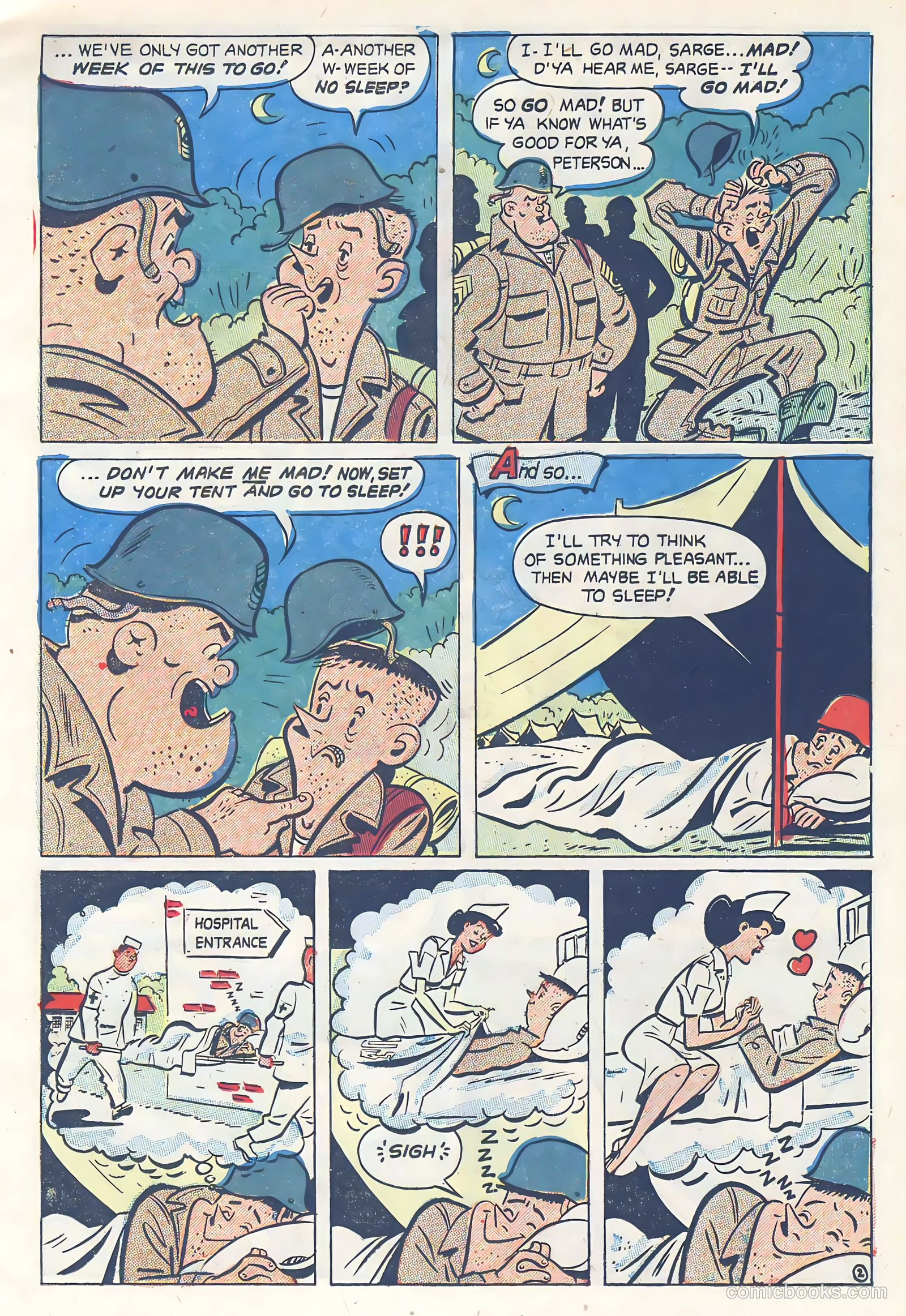 G.I. Jane #6 (1954) — page 15 of 36