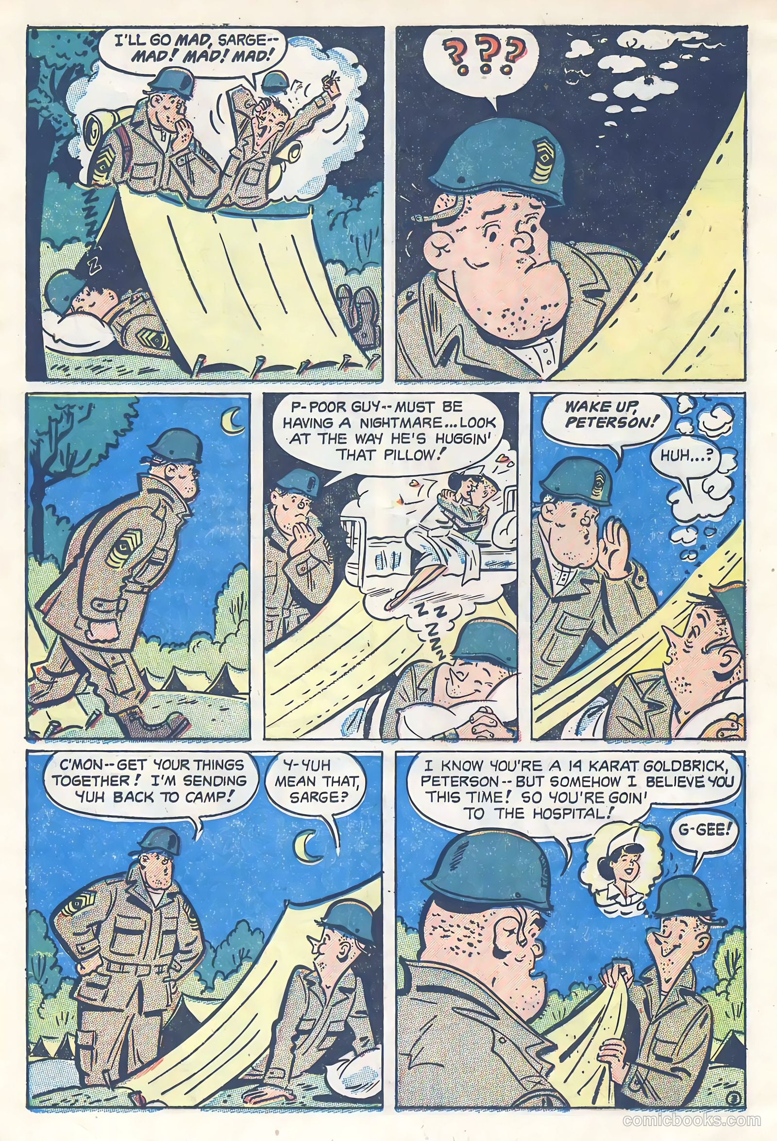 G.I. Jane #6 (1954) — page 16 of 36