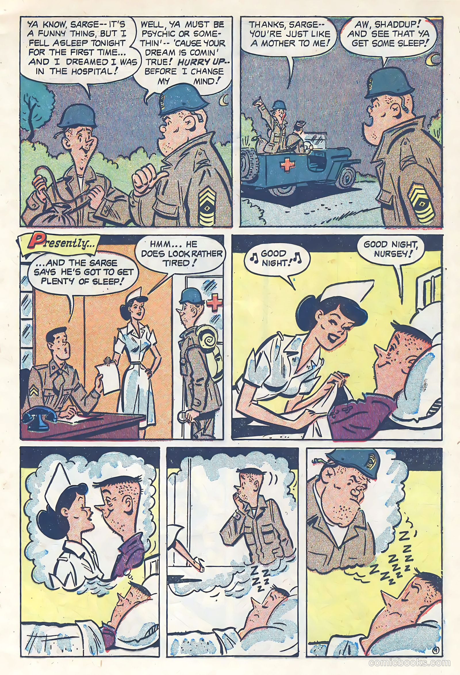 G.I. Jane #6 (1954) — page 17 of 36