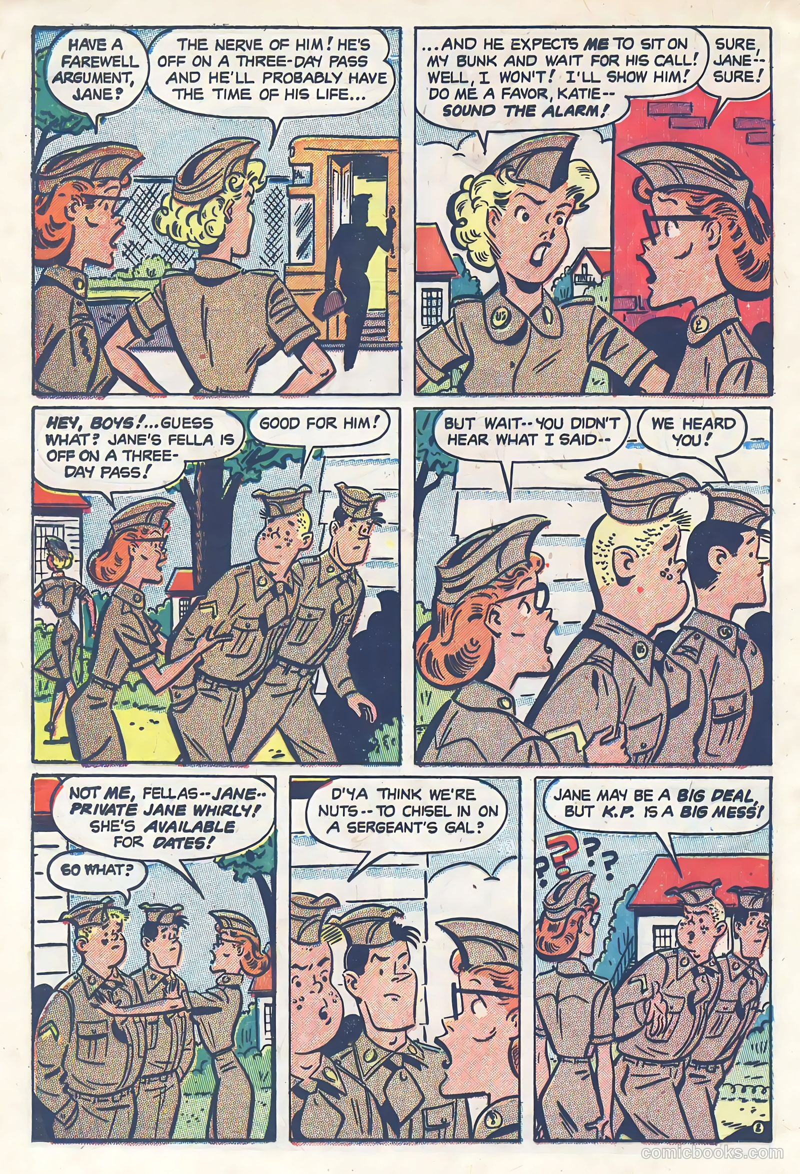 G.I. Jane #6 (1954) — page 20 of 36
