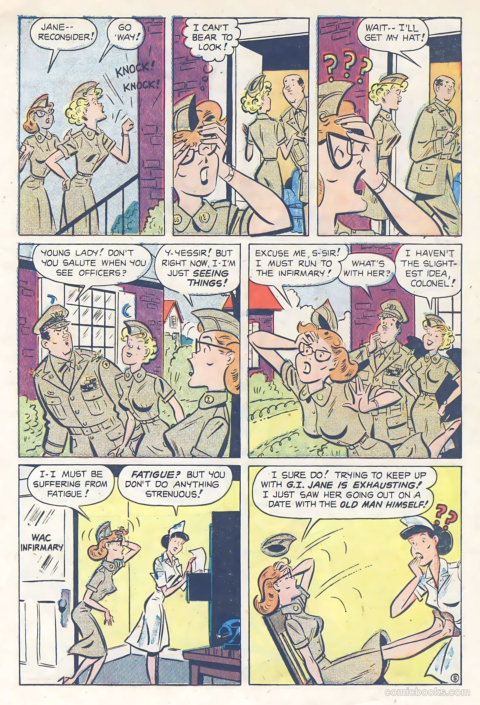 G.I. Jane #6 (1954) — page 23 of 36