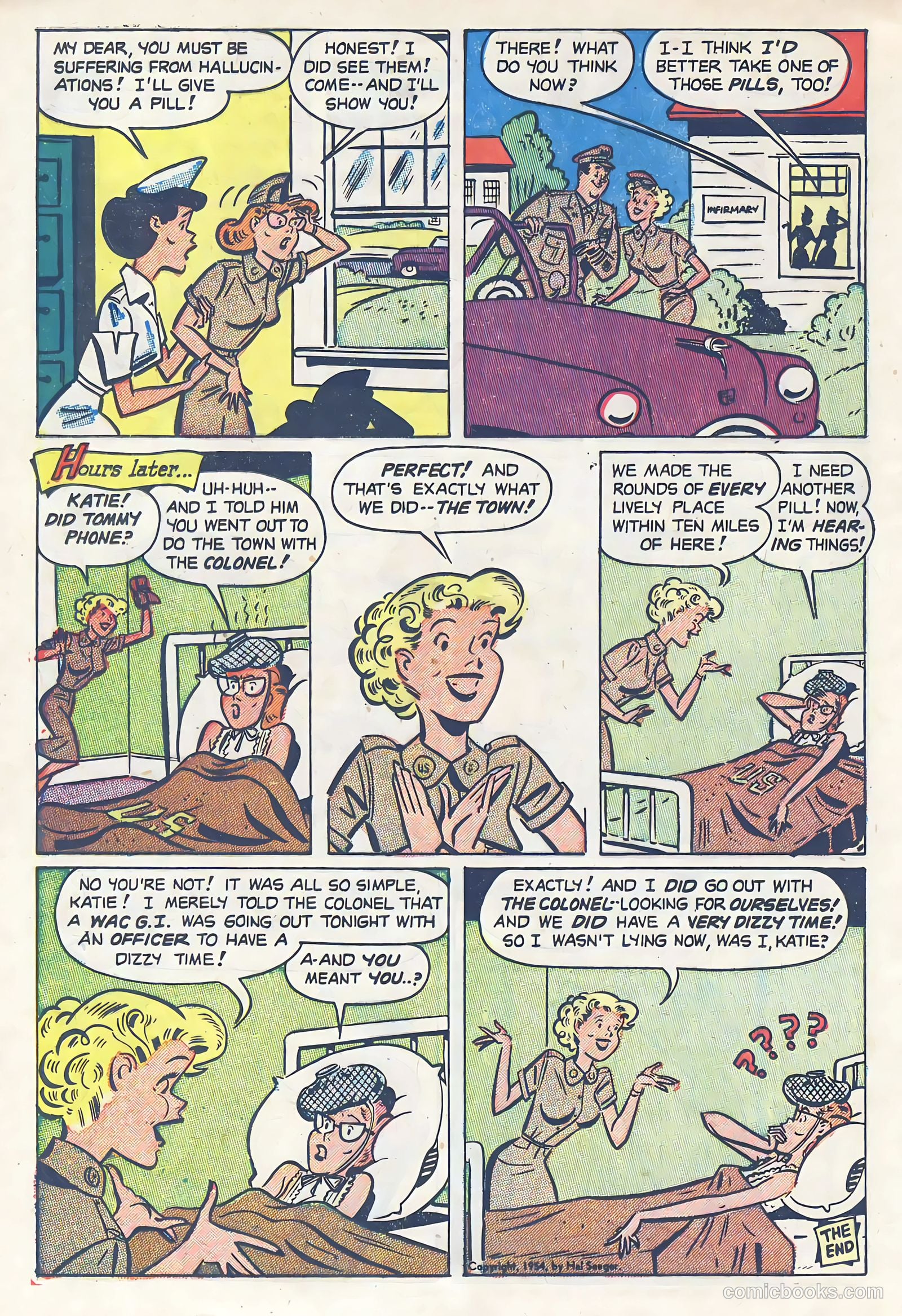 G.I. Jane #6 (1954) — page 24 of 36