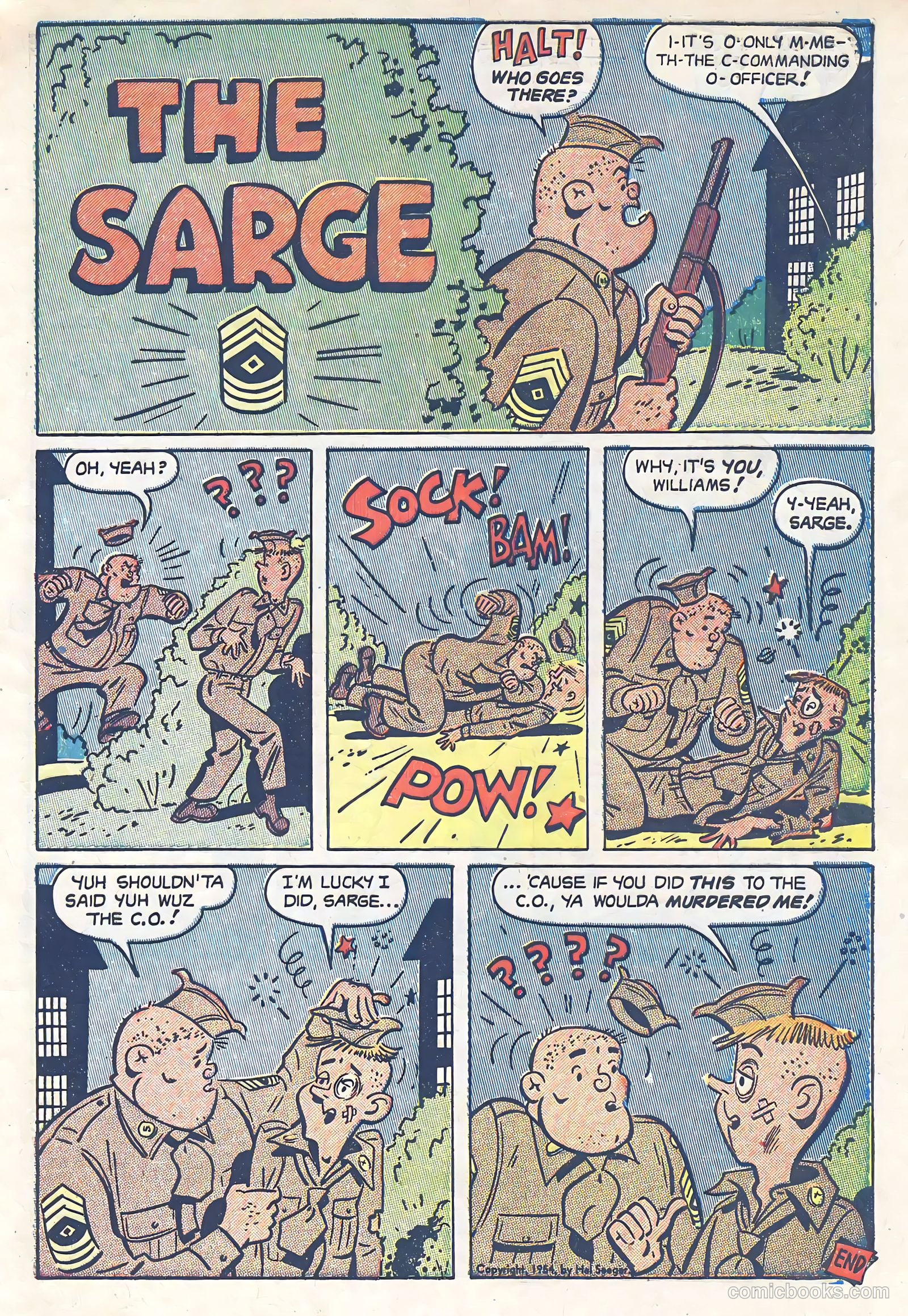 G.I. Jane #6 (1954) — page 33 of 36