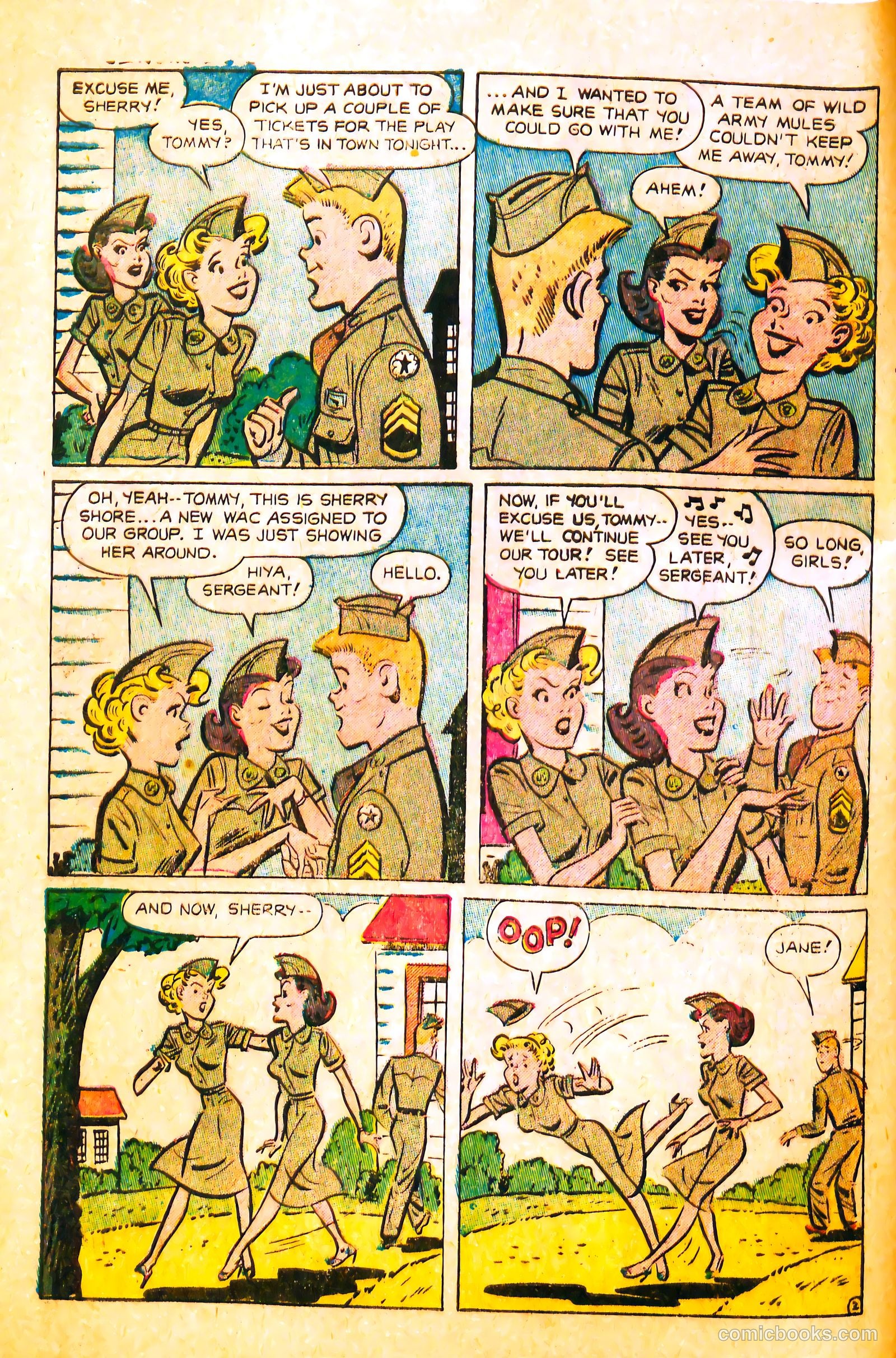 G.I. Jane #9 (1954) — page 4 of 36