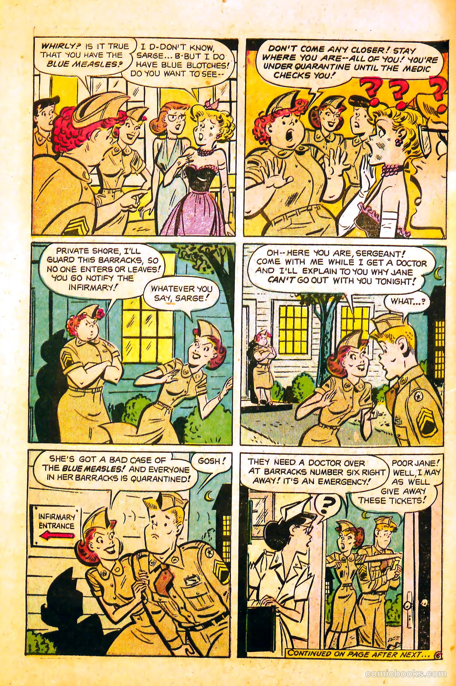 G.I. Jane #9 (1954) — page 8 of 36