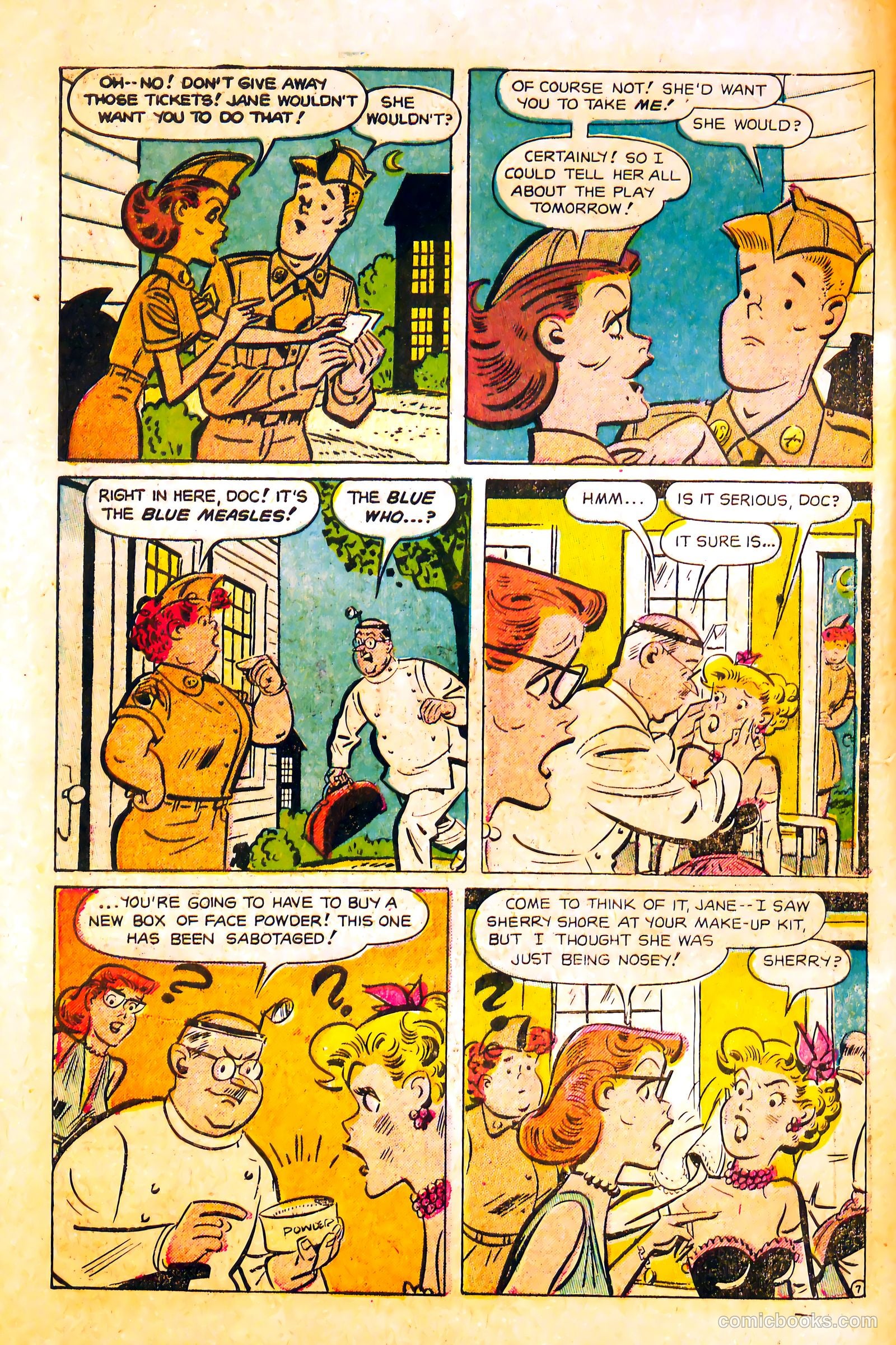 G.I. Jane #9 (1954) — page 10 of 36