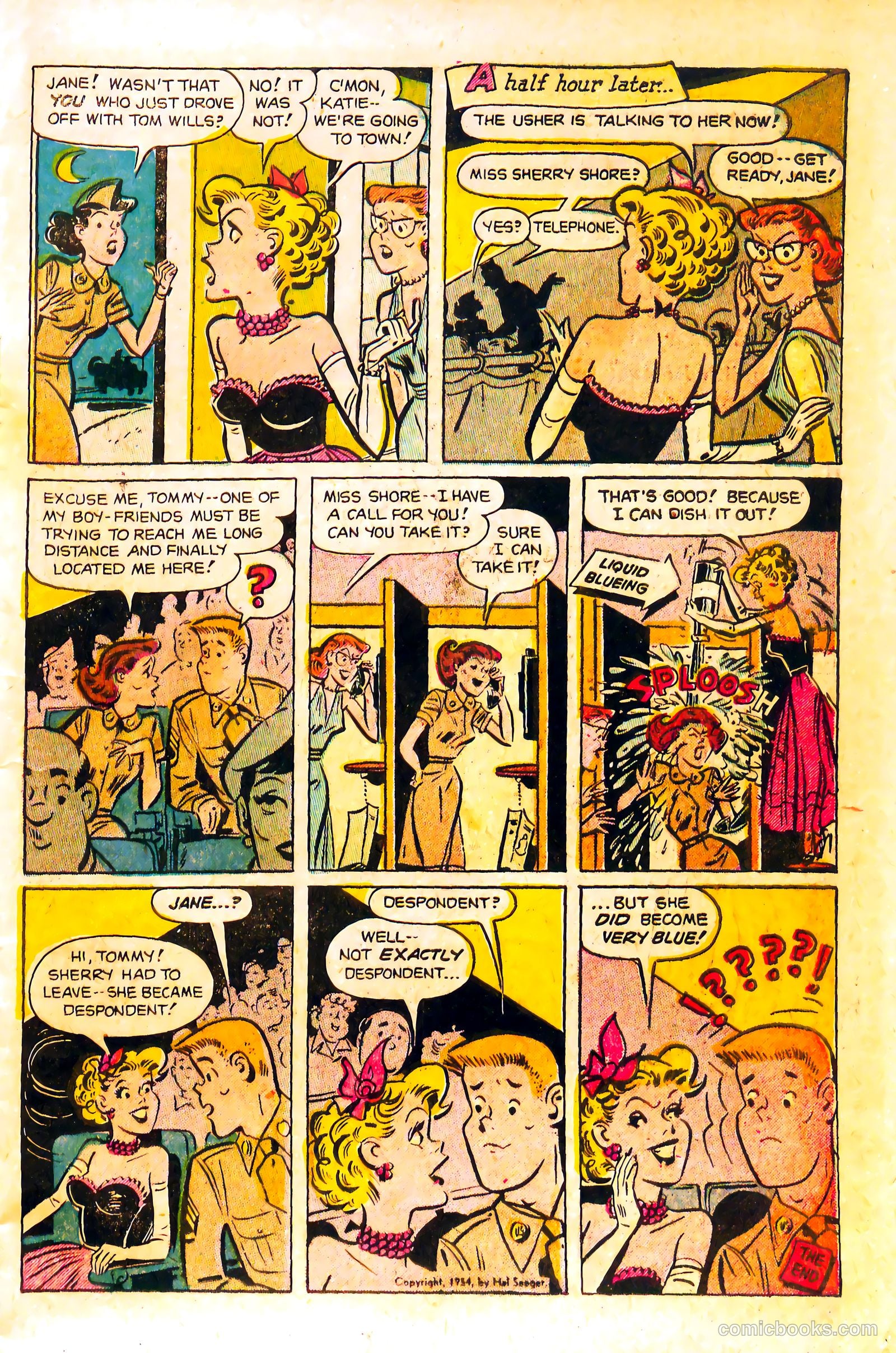 G.I. Jane #9 (1954) — page 11 of 36